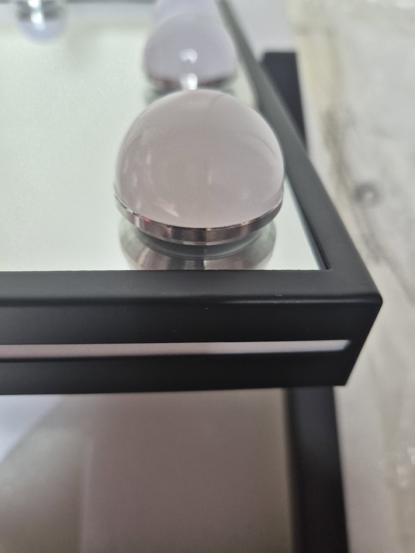 LED Lighted Vanity Mirror with Magnifying Mirror and Shelf, GLO-BRITE, Medium, New condition — preloved on SilentSale®
