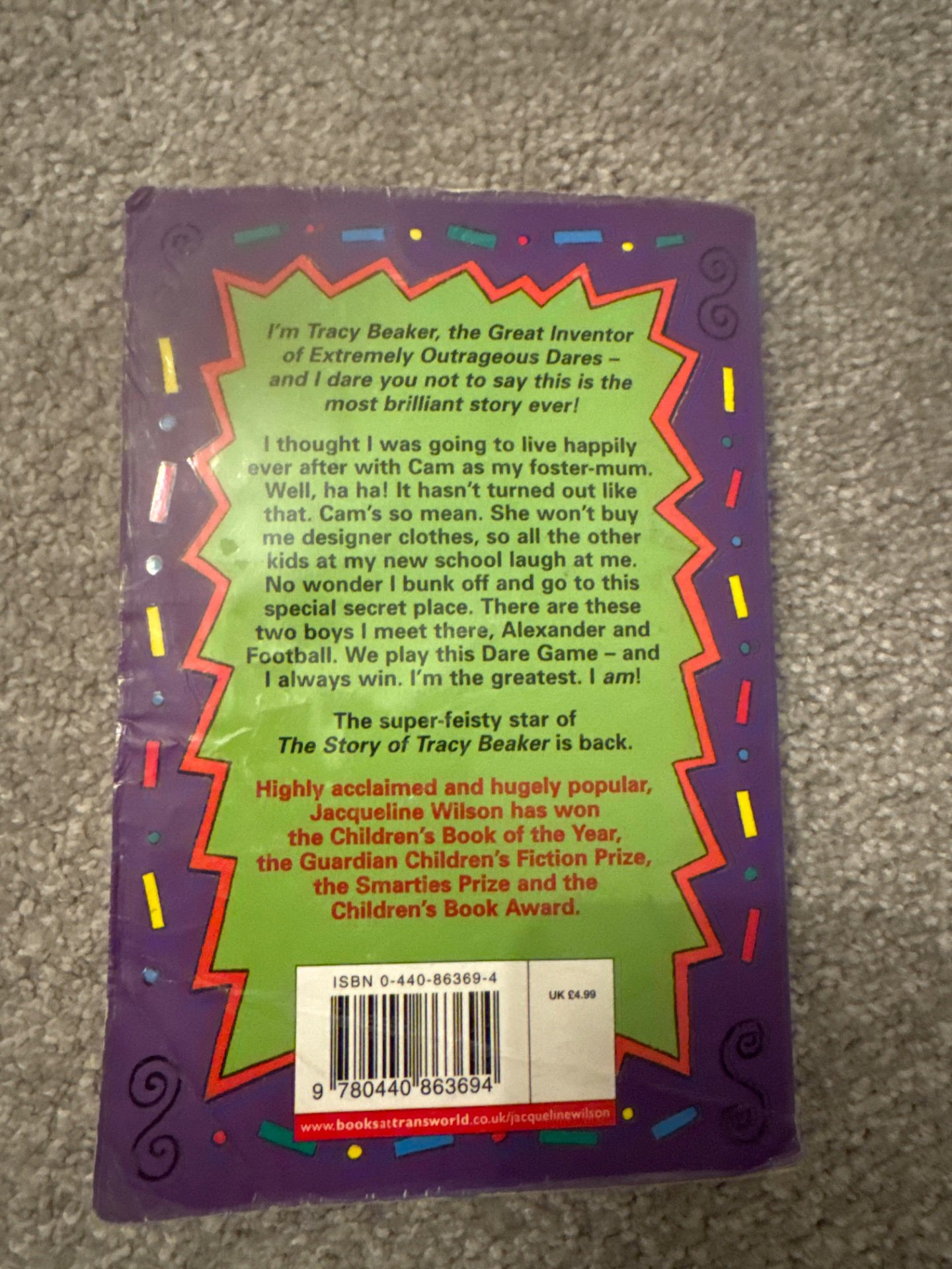 The dare game — Jacqueline Wilson, Corgi Yearling, One Size, Good condition — preloved on SilentSale®