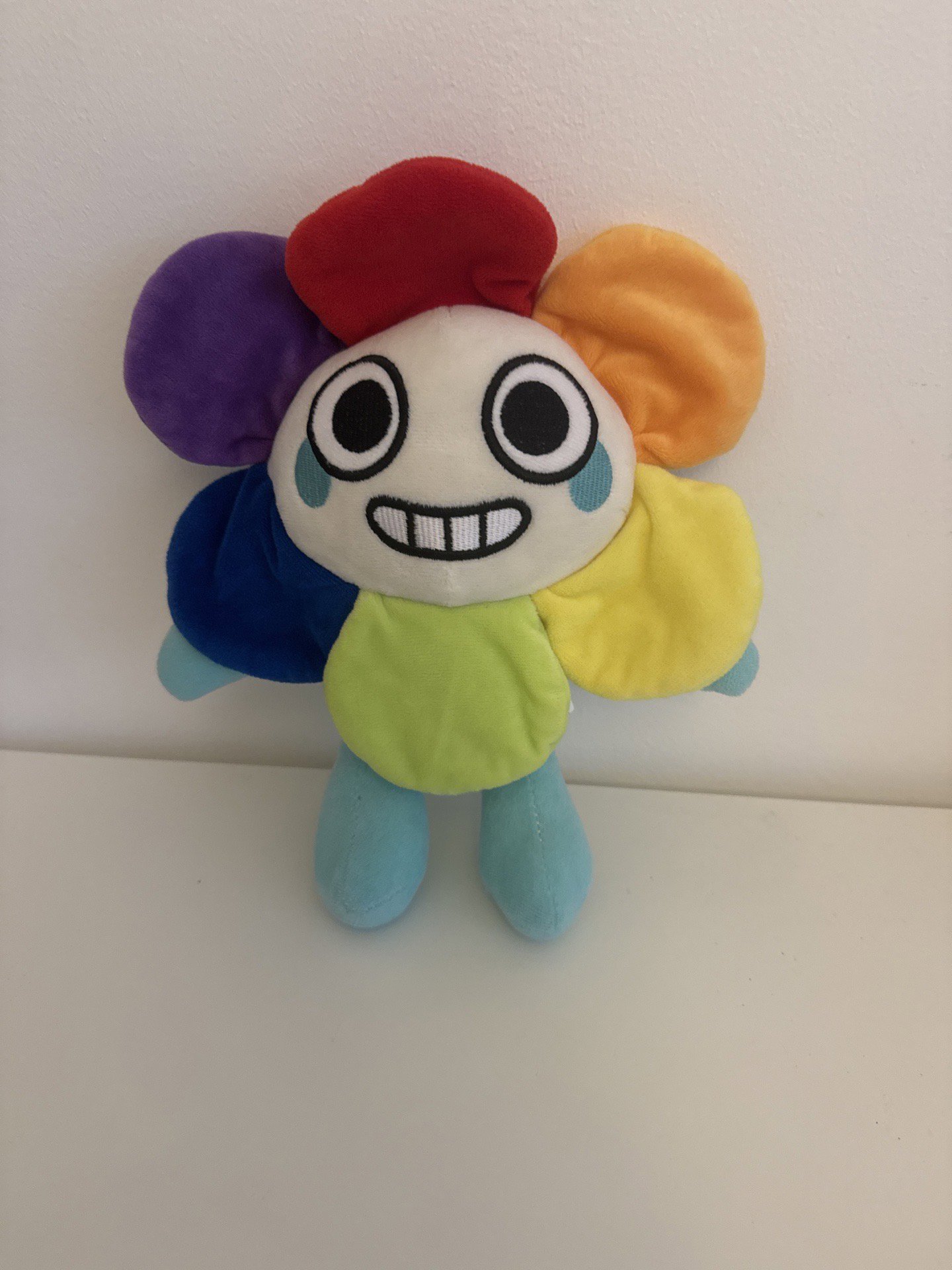 Rainbow Flower Plush Toy, Rainbow, One Size, Excellent condition — preloved on SilentSale®