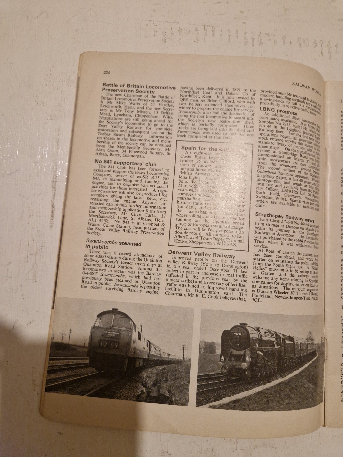 Railway World Magazine June 1975 Issue, Ian Allan, One Size, Excellent condition — preloved on SilentSale®