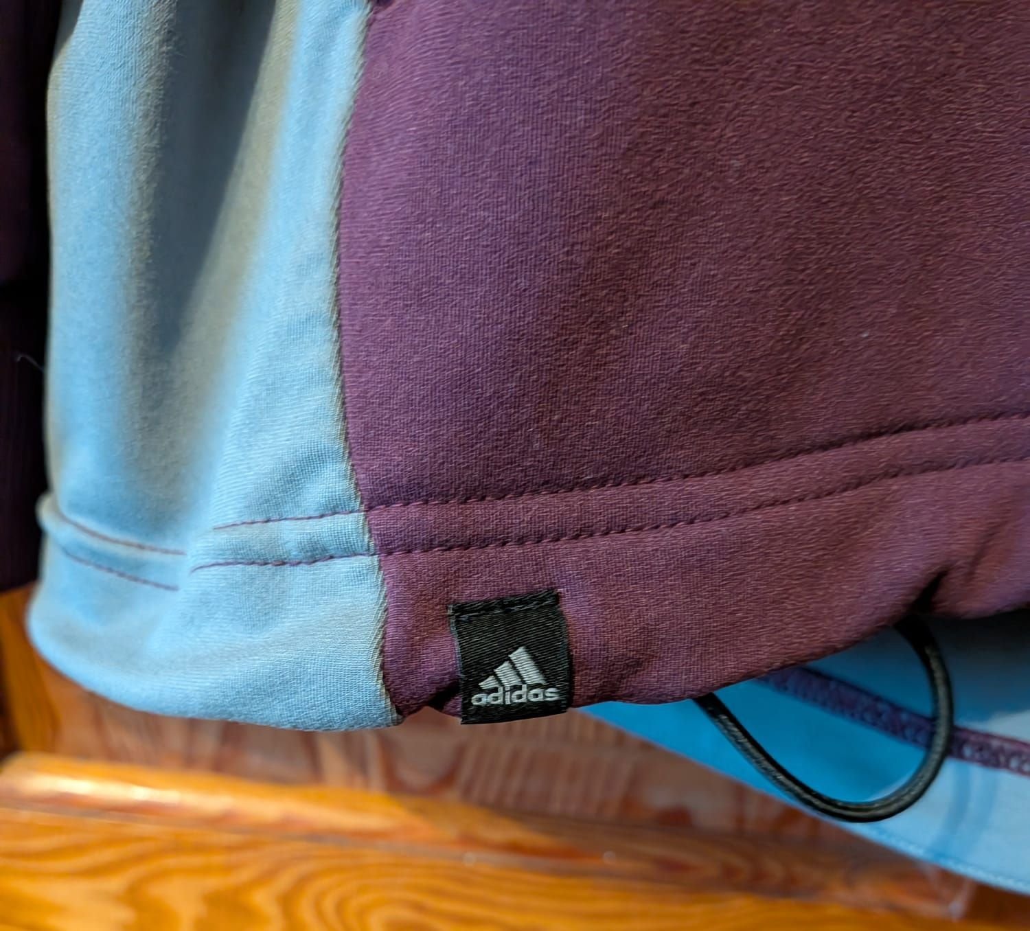 Adidas Purple and Blue Half Zip Sports Top – XL, Adidas, XL, Excellent condition — preloved on SilentSale®