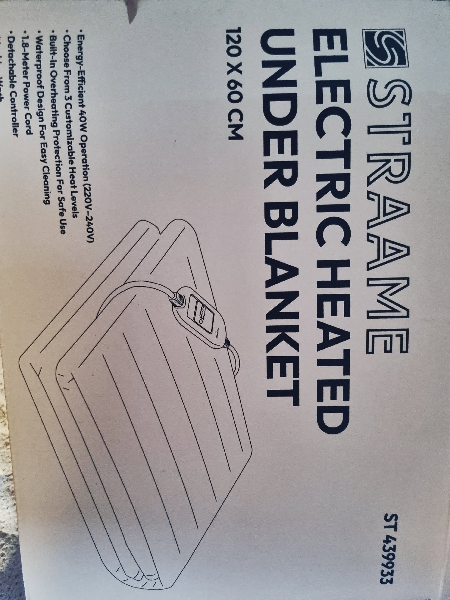 Electric heating under blanket , Body warmer, One Size, New condition — preloved on SilentSale®