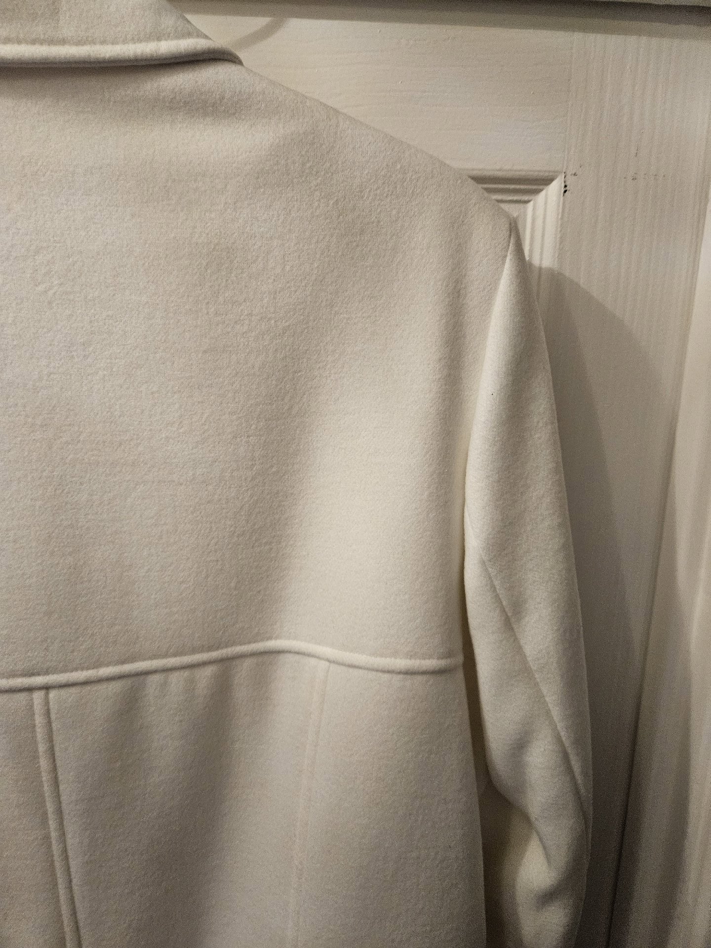 Cream Wool Blend Belted Coat – Size 16, Unbranded, 16, New condition — preloved on SilentSale®