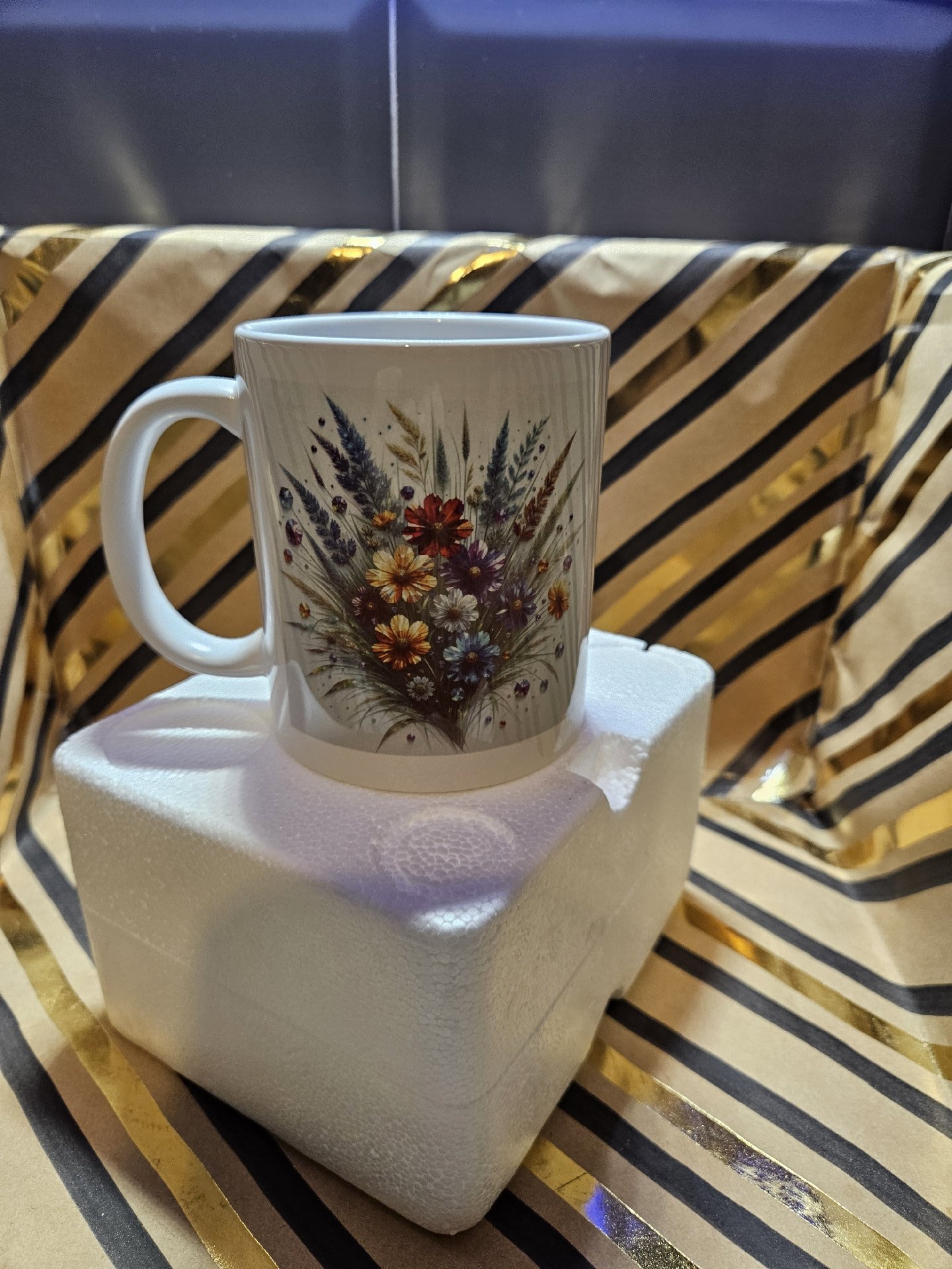 Floral Print Ceramic Mug, Unbranded, One Size, New condition — preloved on SilentSale®
