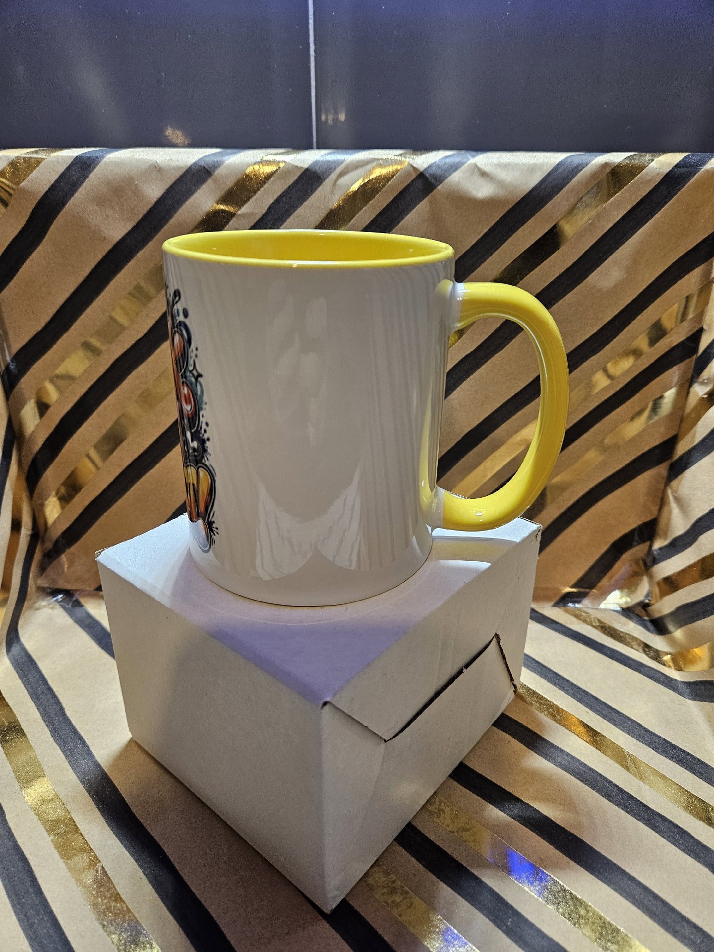 Learn To Walk Away From Disrespect Mug Yellow Interior, Unbranded, One Size, New condition — preloved on SilentSale®