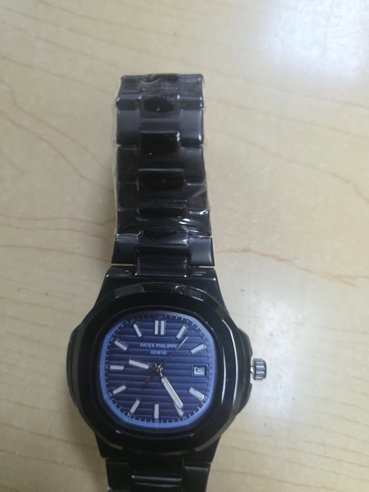 Patek Philippe Black Metal Bracelet Watch, Patek Philippe, One Size, Good condition — preloved on SilentSale®