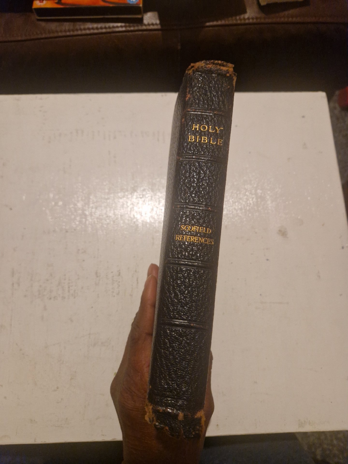 Scofield Reference Bible published by Oxford University Press, edited by Rev. C. I. Scofield, D.D., Oxford University Press, One Size, Excellent condition — preloved on SilentSale®
