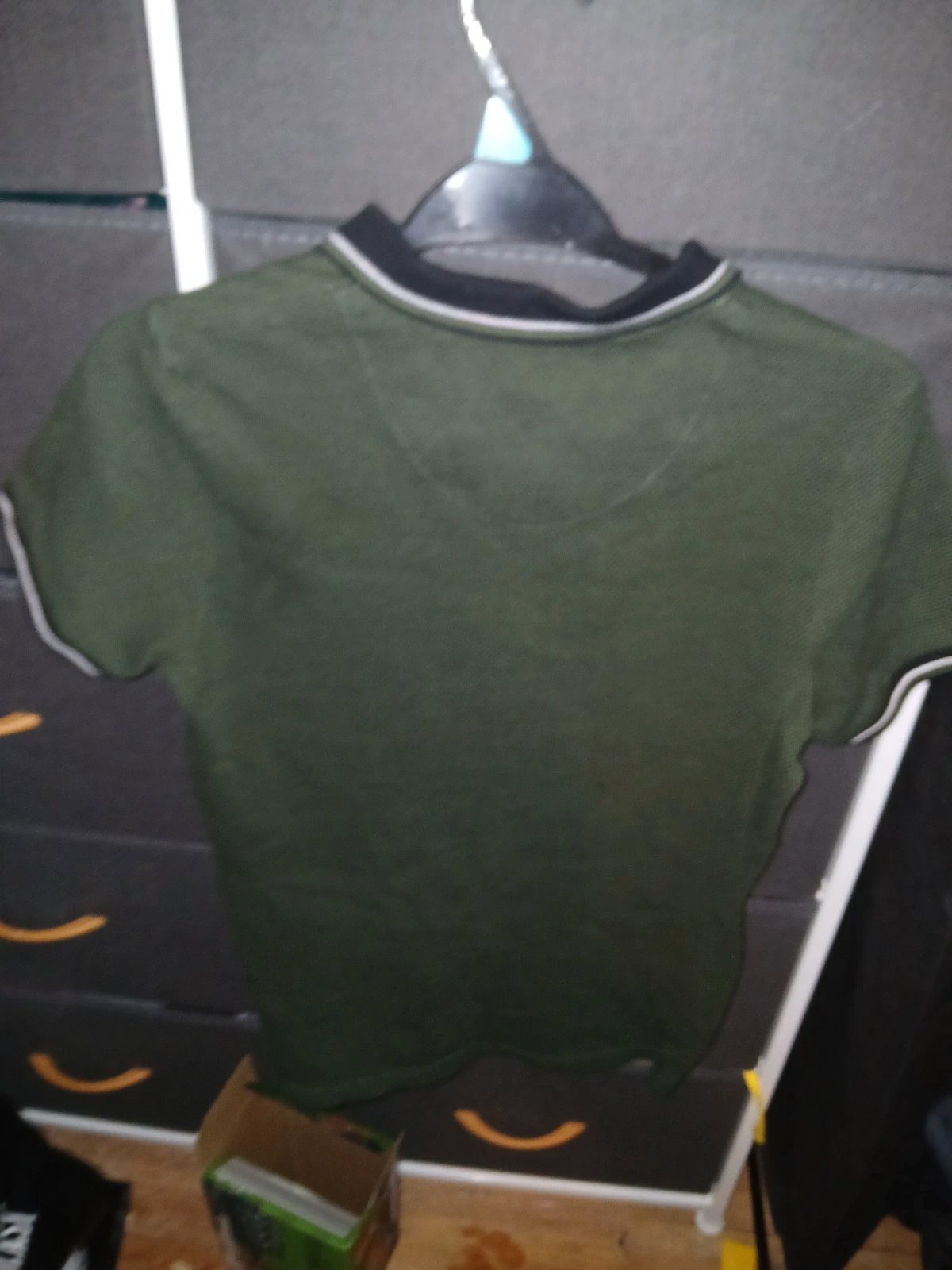 Green polo top, F&F, 12 years / 152 cm, Excellent condition — preloved on SilentSale®