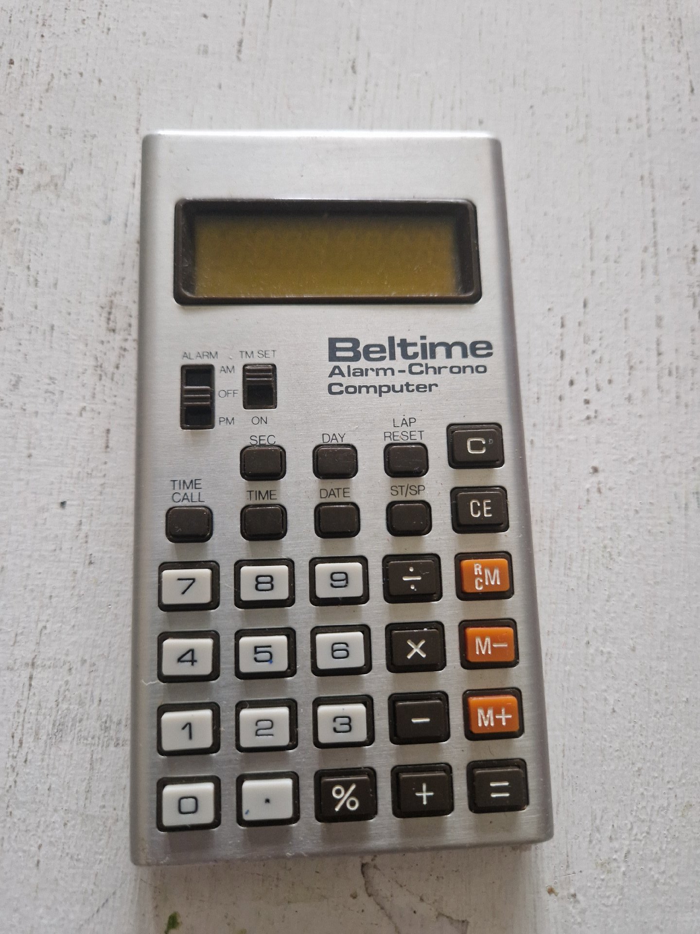 Beltime Alarm-Chrono Computer Calculator, Beltime, One Size, Good condition — preloved on SilentSale®
