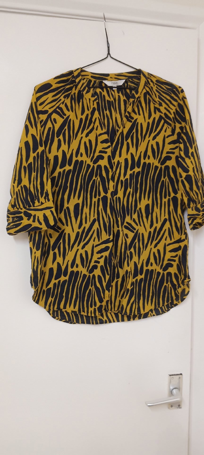 Next Animal Print Shirt Dress – UK 10, Next, 10, Excellent condition — preloved on SilentSale®