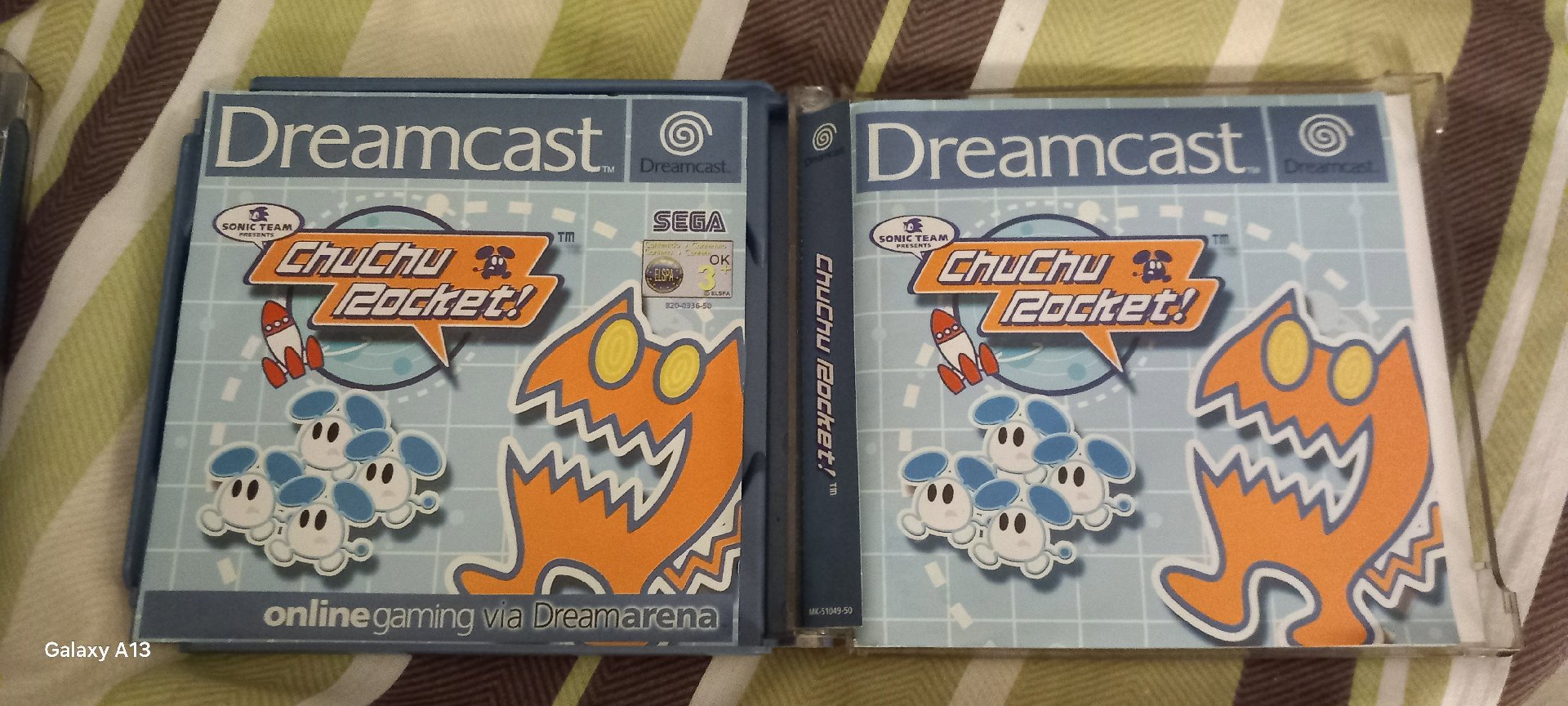 Sega Dreamcast ChuChu Rocket! Game Disc and Case, Sega, 256GB, Excellent condition — preloved on SilentSale®