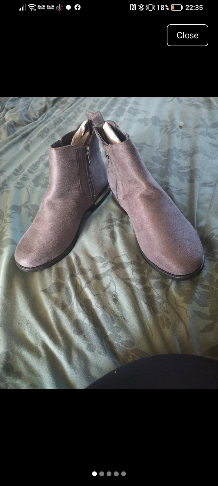 Suede Effect Ankle Boots, Unbranded, 5, New condition — preloved on SilentSale®