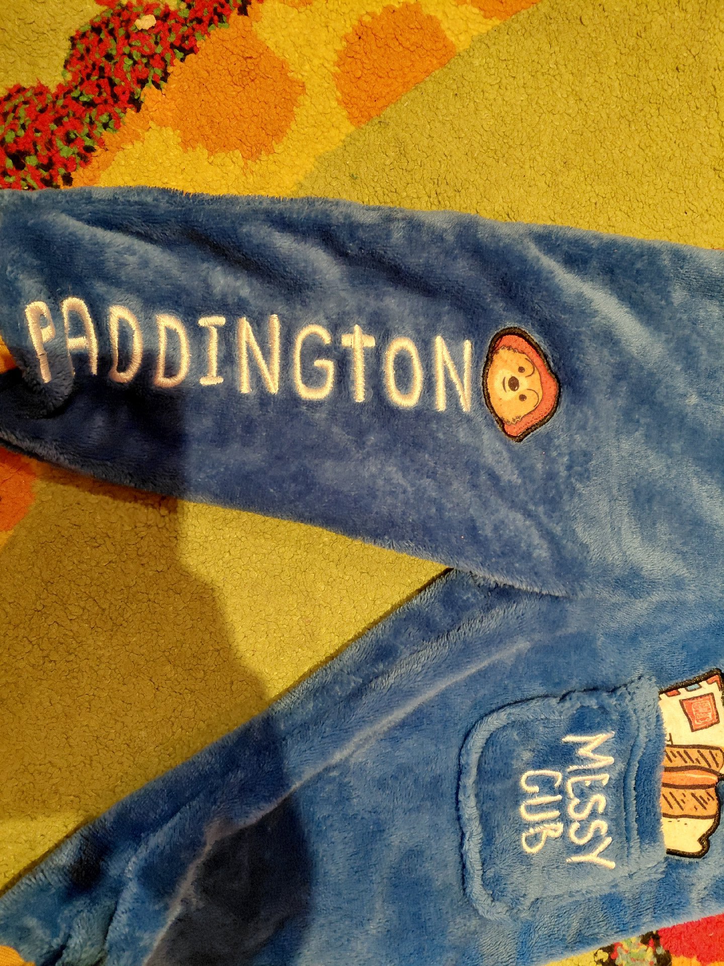 Paddington Blue Hooded Fleece Onesie for Kids, Unbranded, 2-3 years, Excellent condition — preloved on SilentSale®