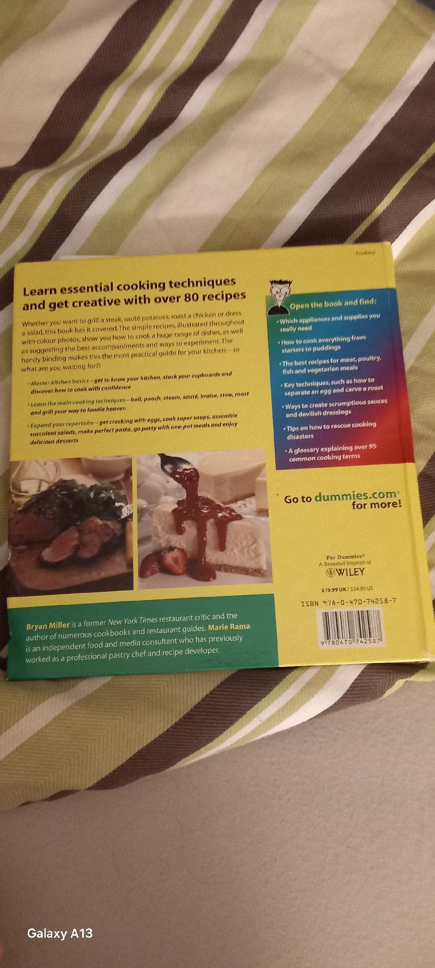 Cooking Basics For Dummies Cookbook, cooking book, Hardback, Excellent condition — preloved on SilentSale®