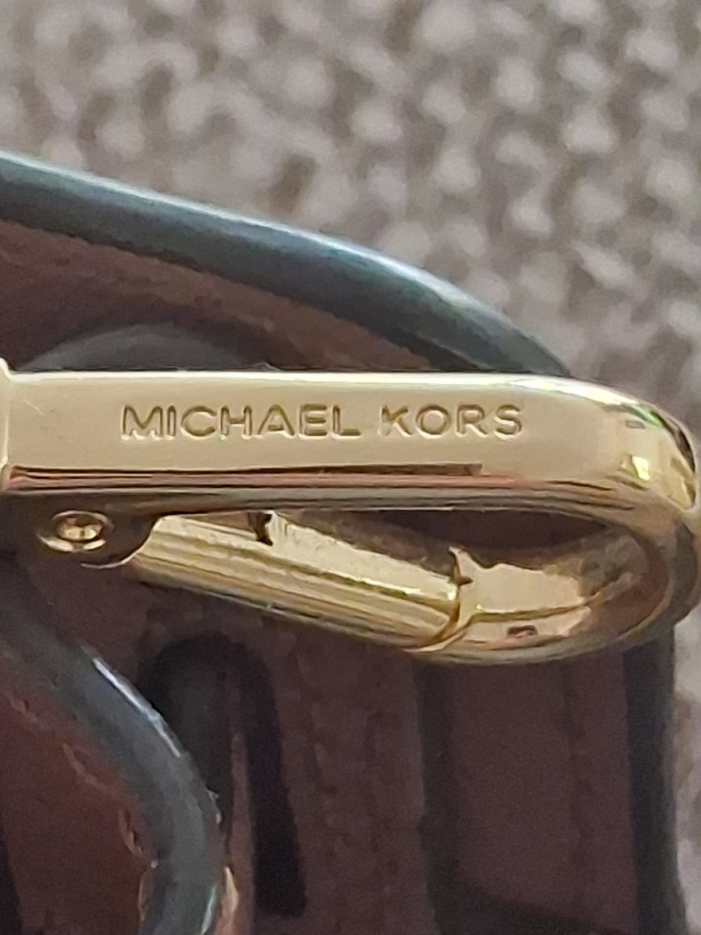 Michael Kors Brown Leather Tote Handbag, Michael Kors, Medium, Like New condition — preloved on SilentSale®