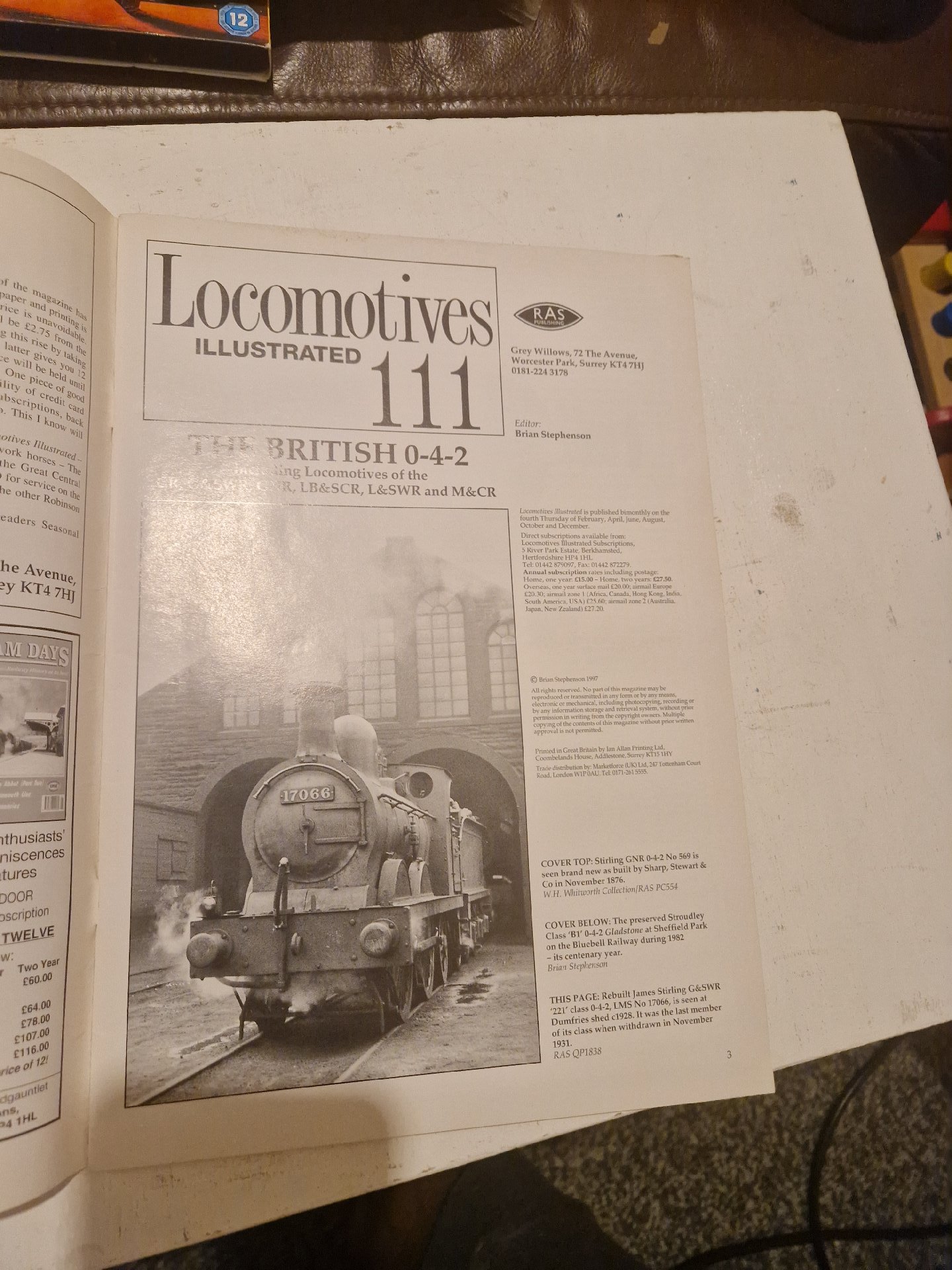 Locomotives Illustrated Issue 111 Magazine January-February 1997, Unbranded, Paperback, Excellent condition — preloved on SilentSale®