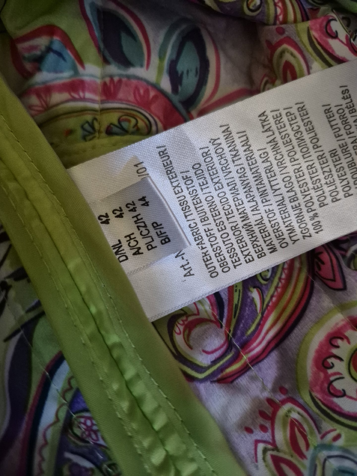 Concept K Green Quilted Coat Jacket – Size 42, concept k, 42, Excellent condition — preloved on SilentSale®