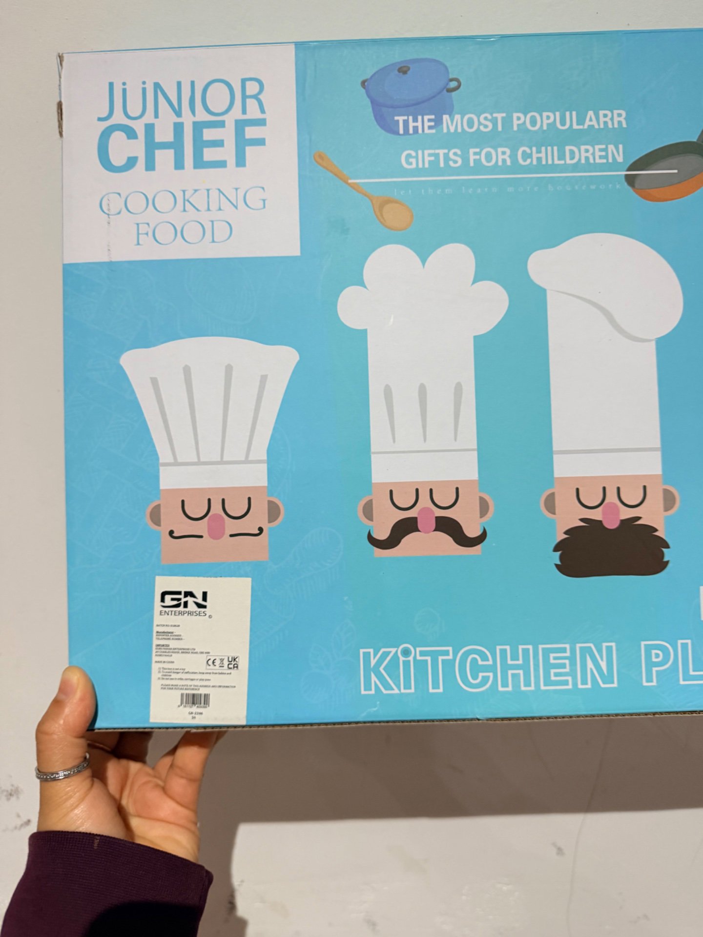 Junior Chef Kitchen Play Set Toy Cooking Food for Kids 3+, Junior Chef, 3+ years, New condition — preloved on SilentSale®