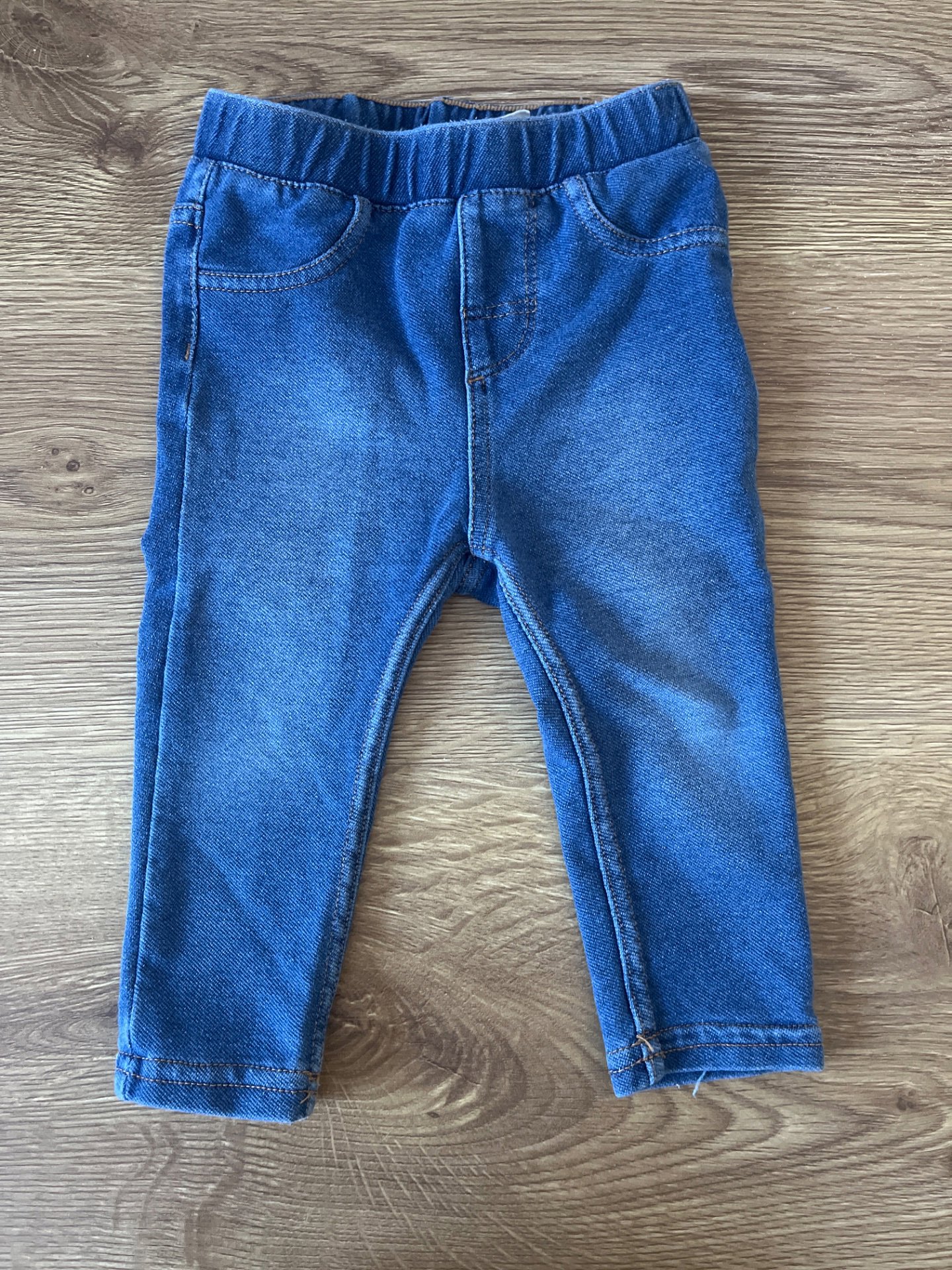 H&M Baby Denim leggings, H&M, 6-9M, Excellent condition — preloved on SilentSale®