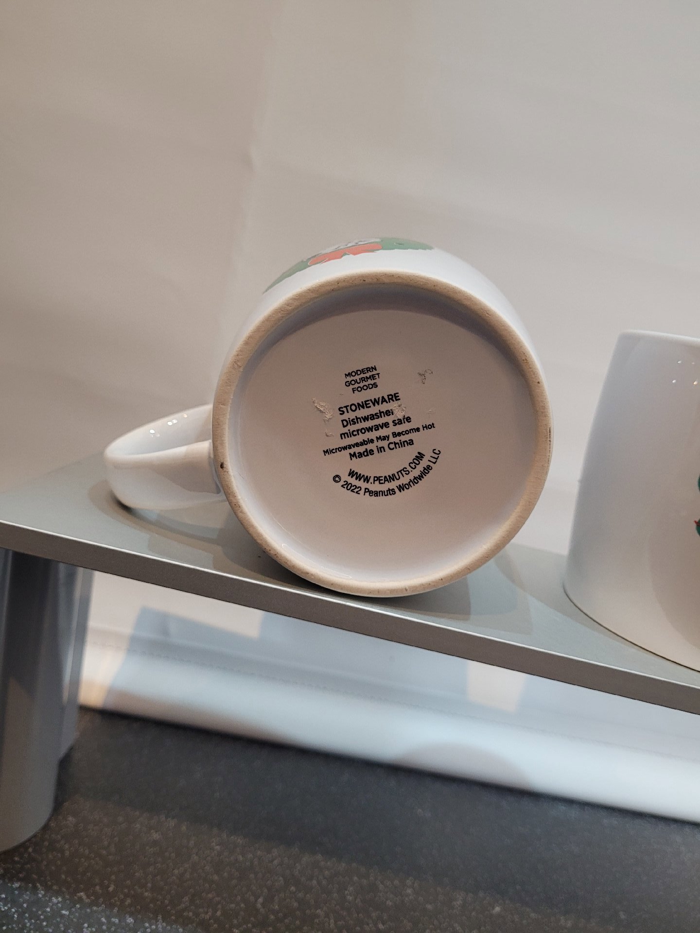 Snoopy Peanuts X 2 Christmas Themed Ceramic Mugs, Snoopy, Medium, Like New condition — preloved on SilentSale®