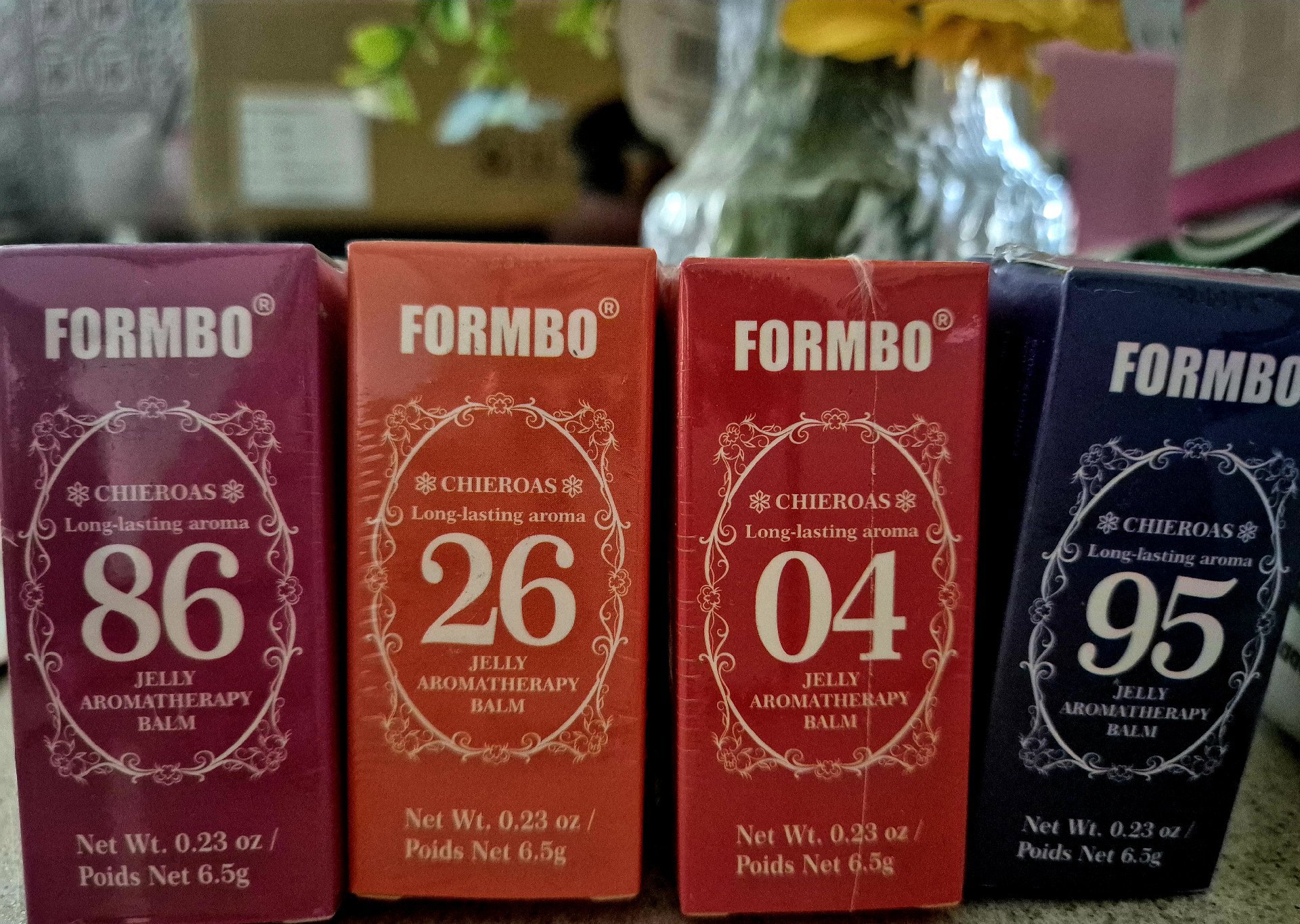 Formbo Jelly Aromatherapy Balm Set of 4, Formbo, 6.5g, New condition — preloved on SilentSale®