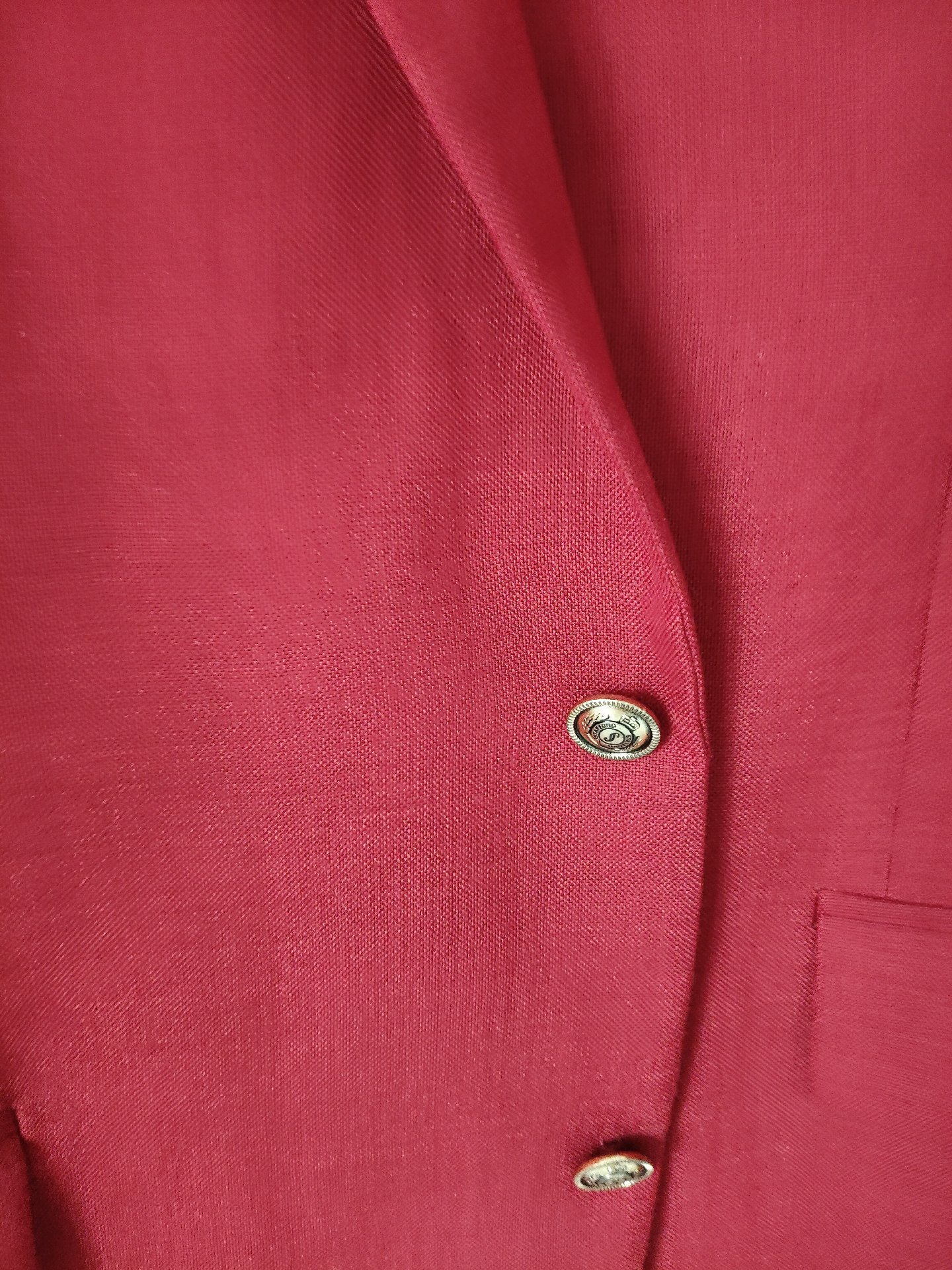 Red jacket , Stafford, 44R, Excellent condition — preloved on SilentSale®