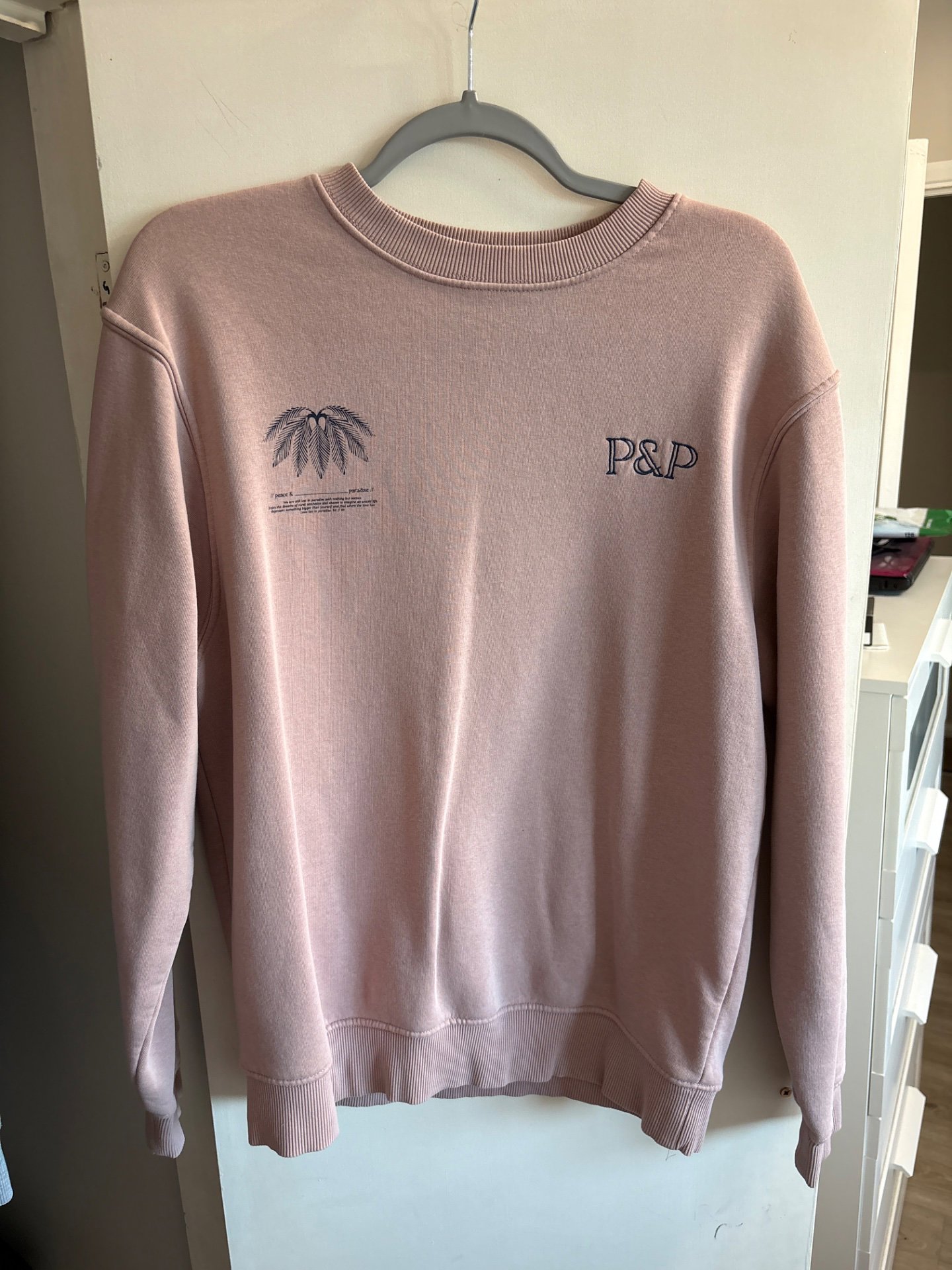 P&P Pink Sweatshirt – Size S, River Island, S, Excellent condition — preloved on SilentSale®