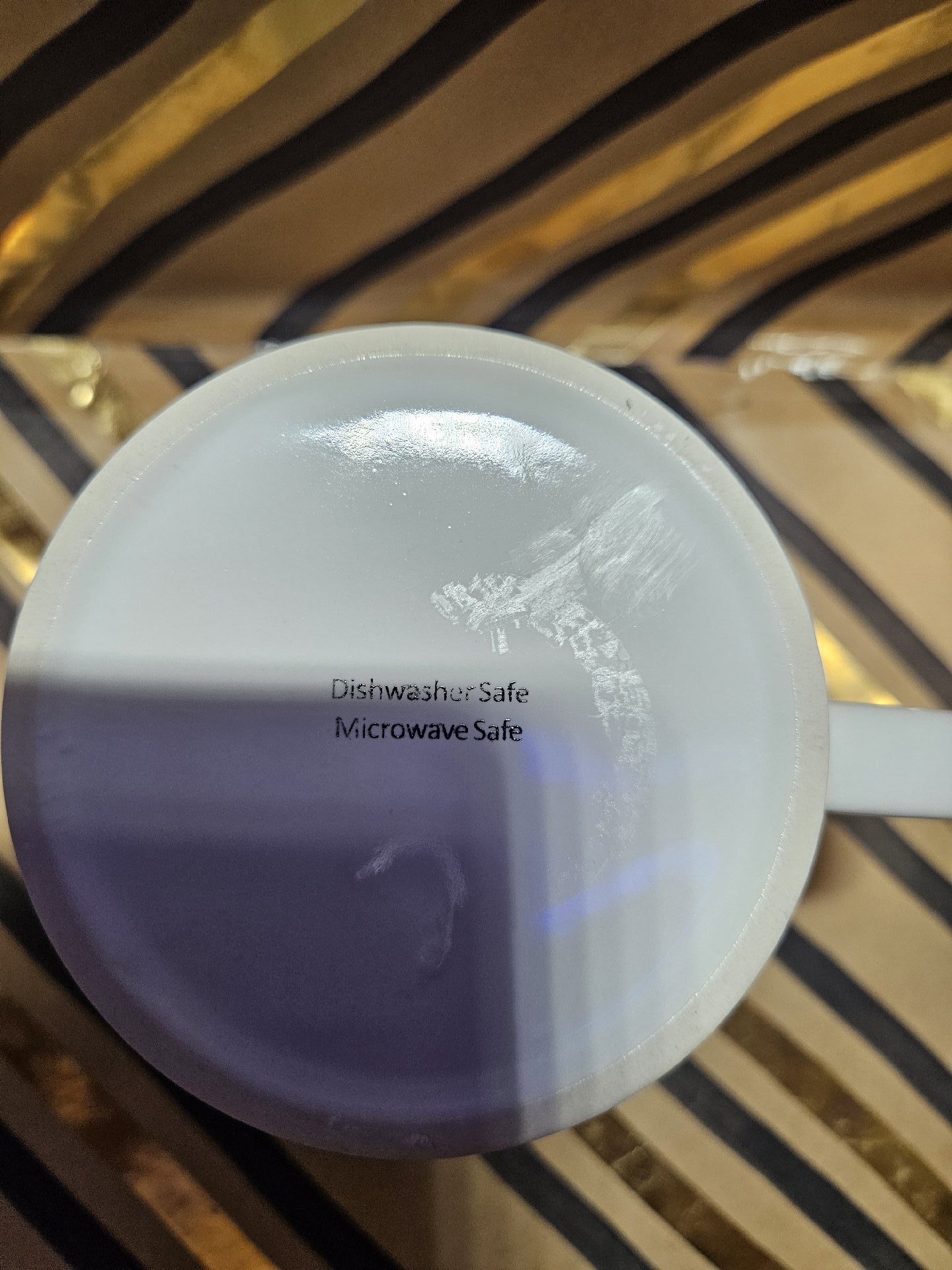 White Ceramic Mug with Humorous Quote, Unbranded, One Size, New condition — preloved on SilentSale®