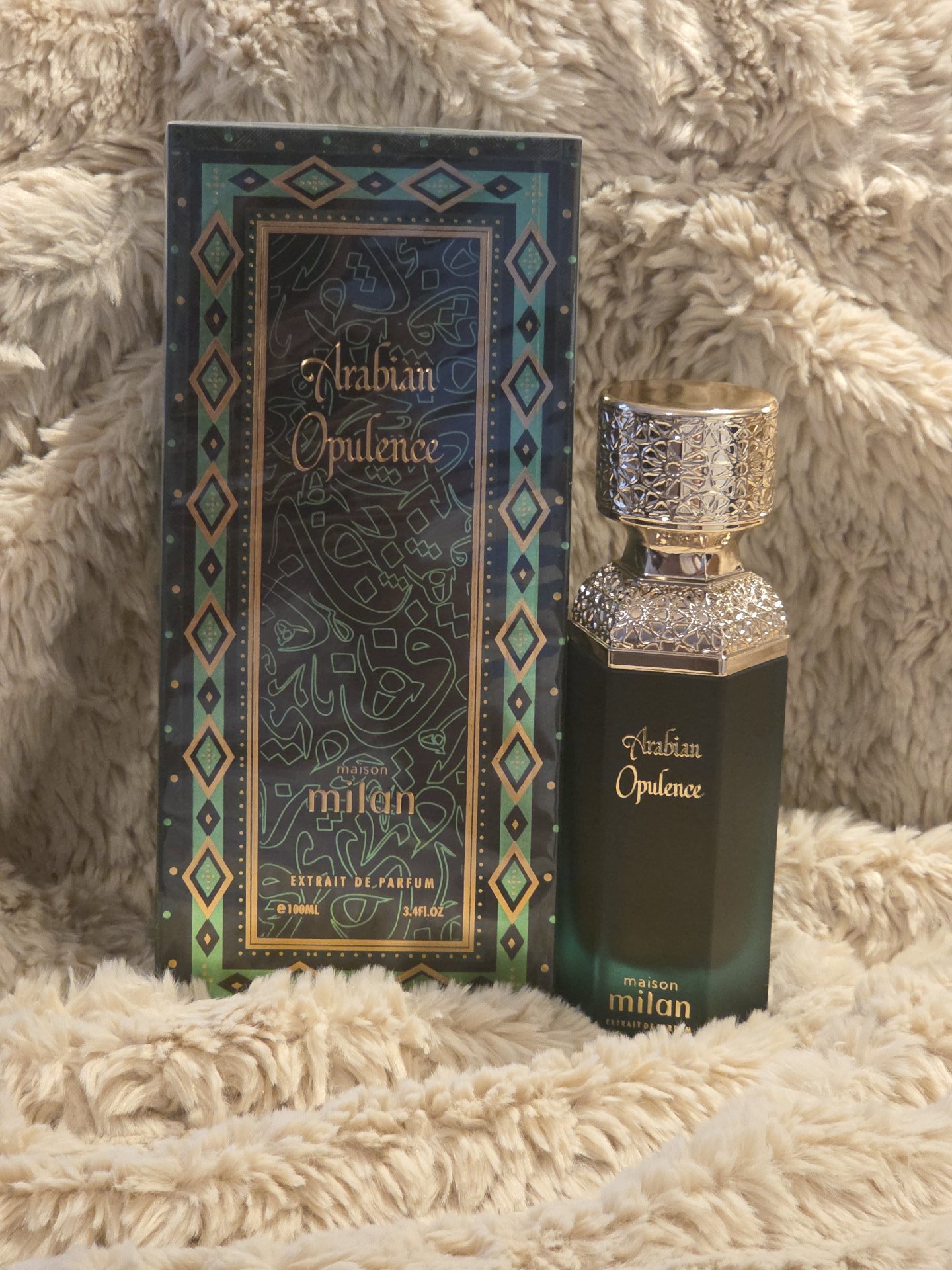Maison Milan Arabian Opulence Extrait De Parfum 100ml, Maison Milan, 100ml, New condition — preloved on SilentSale®