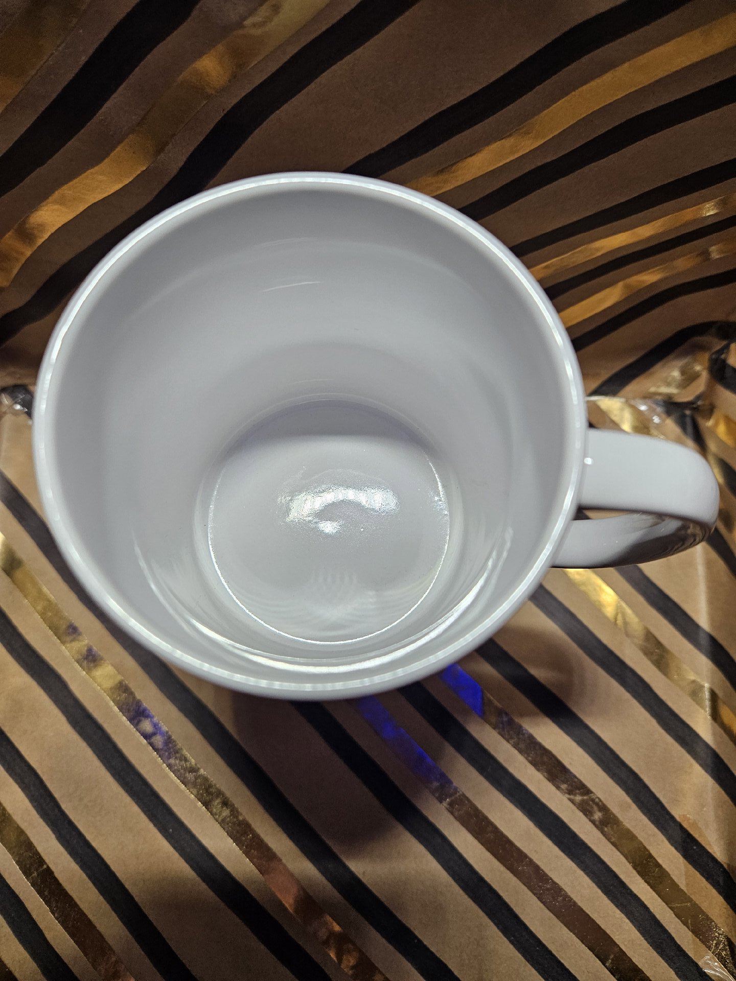 Ceramic Mug with 'Eat Well Play Often Love Always' Print, Unbranded, One Size, New condition — preloved on SilentSale®
