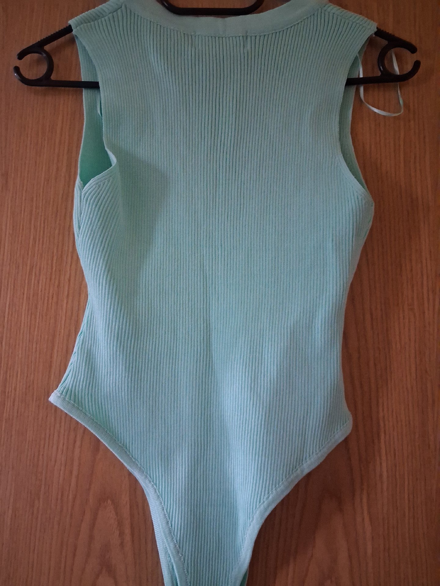 Quiz Sleeveless Ribbed Button Front Bodysuit, Quiz, XL, New condition — preloved on SilentSale®