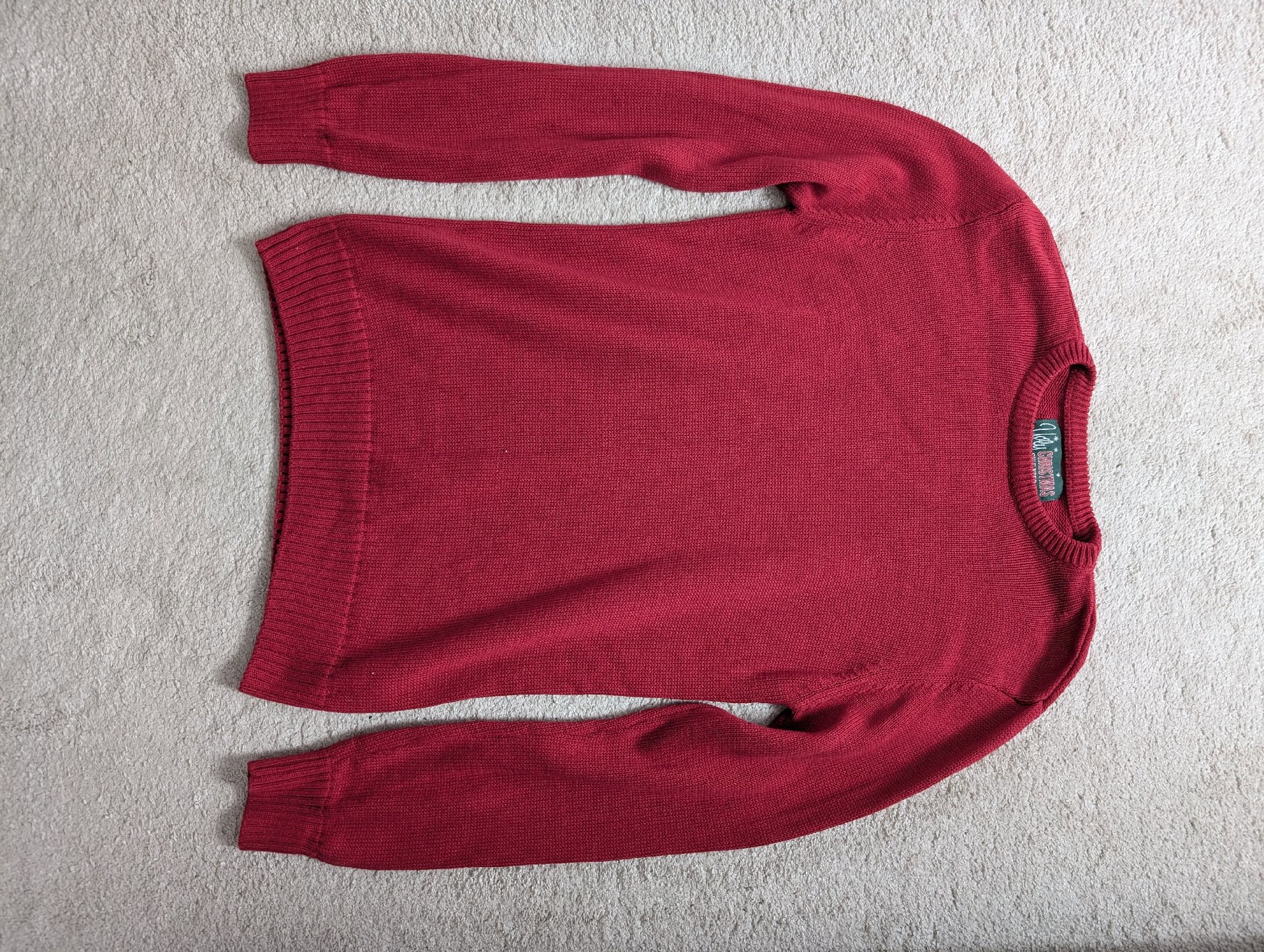Ugly Christmas Sweater Kit Red Jumper – Size S, Ugly Christmas Sweater Kit, S, Excellent condition — preloved on SilentSale®