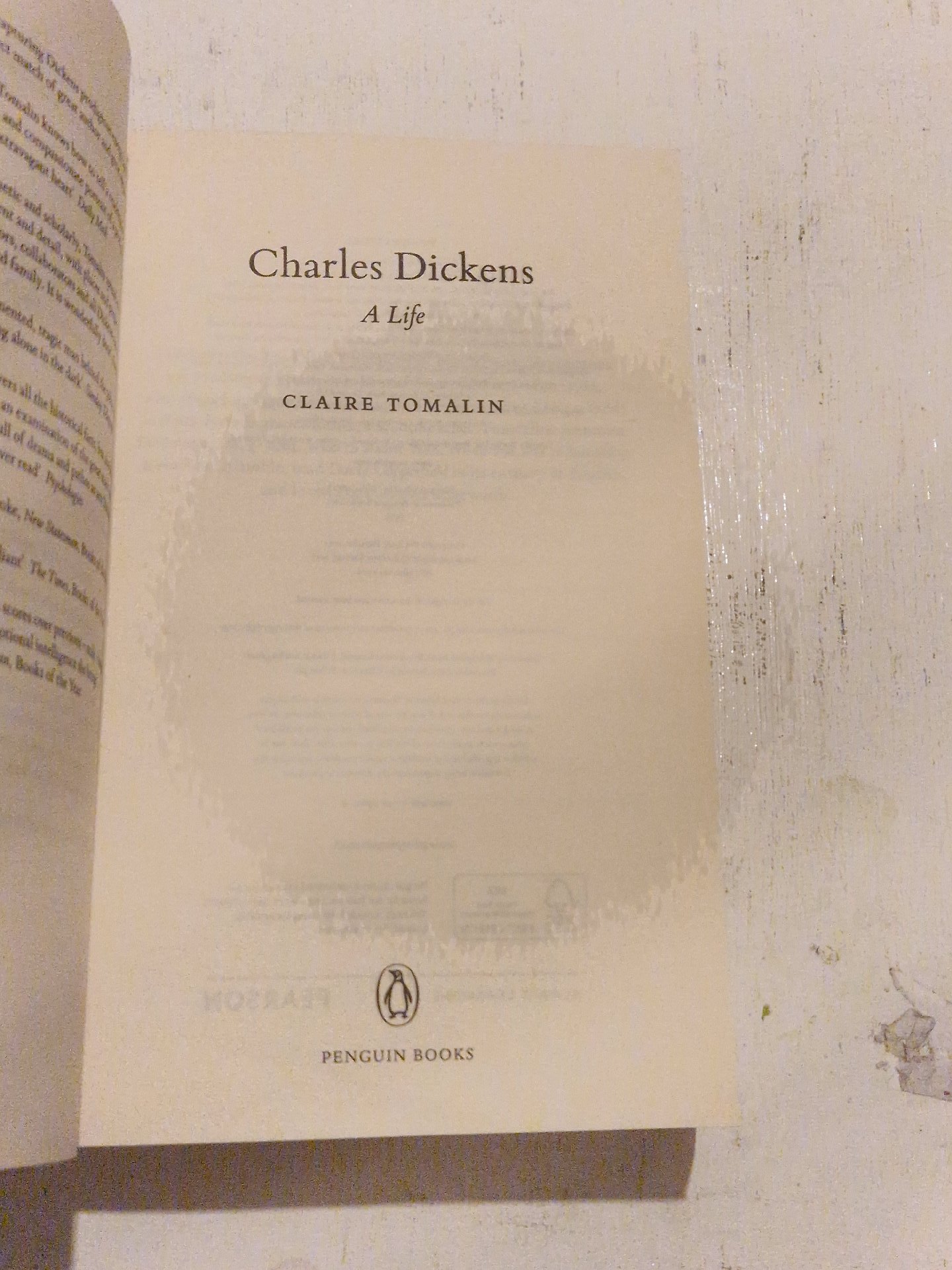 Charles Dickens A Life by Claire Tomalin Paperback Biography, Penguin Books, Paperback, Good condition — preloved on SilentSale®