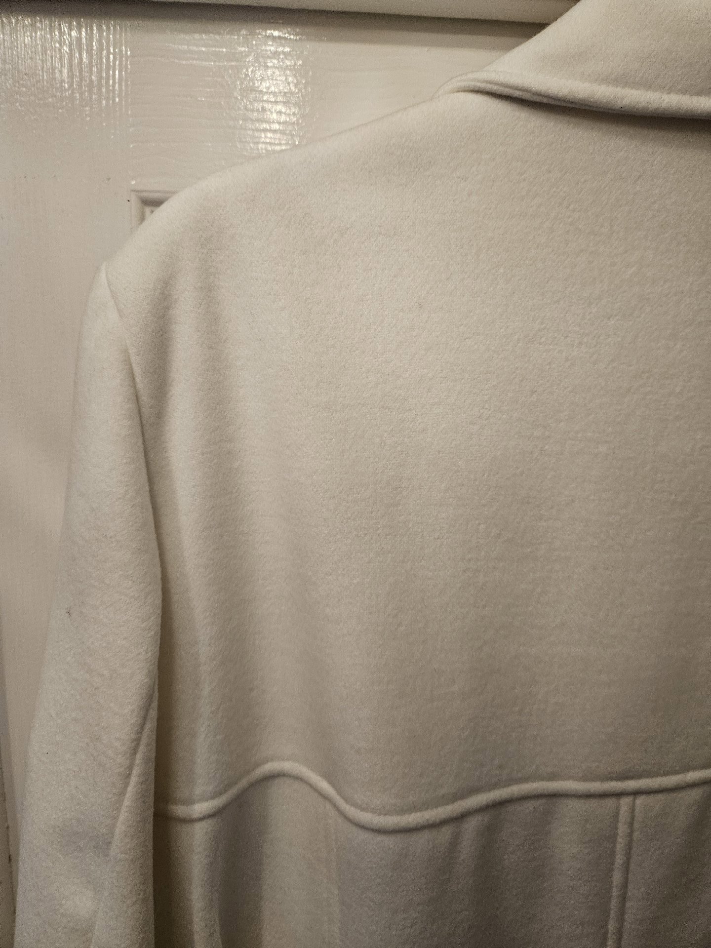 Cream Wool Blend Belted Coat – Size 16, Unbranded, 16, New condition — preloved on SilentSale®