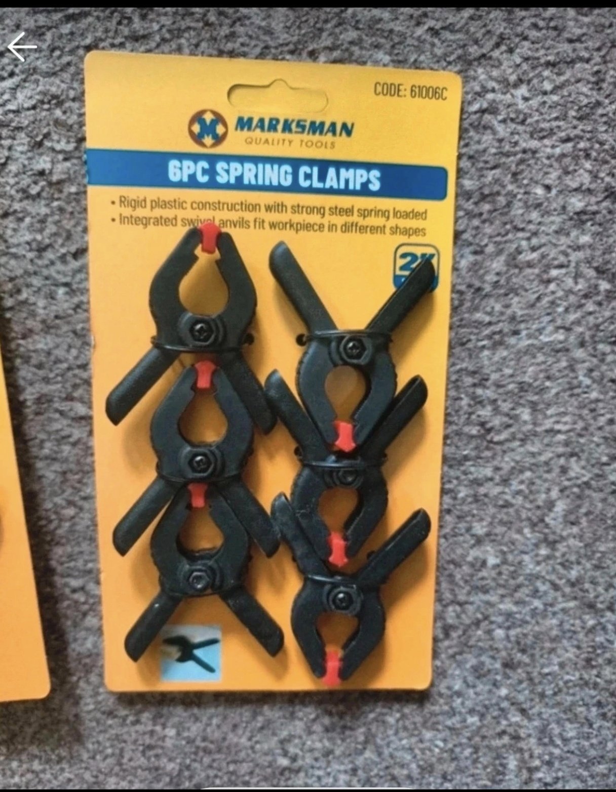 2 x 6 pc 2" Work Clamps , Marksman, One Size, New condition — preloved on SilentSale®