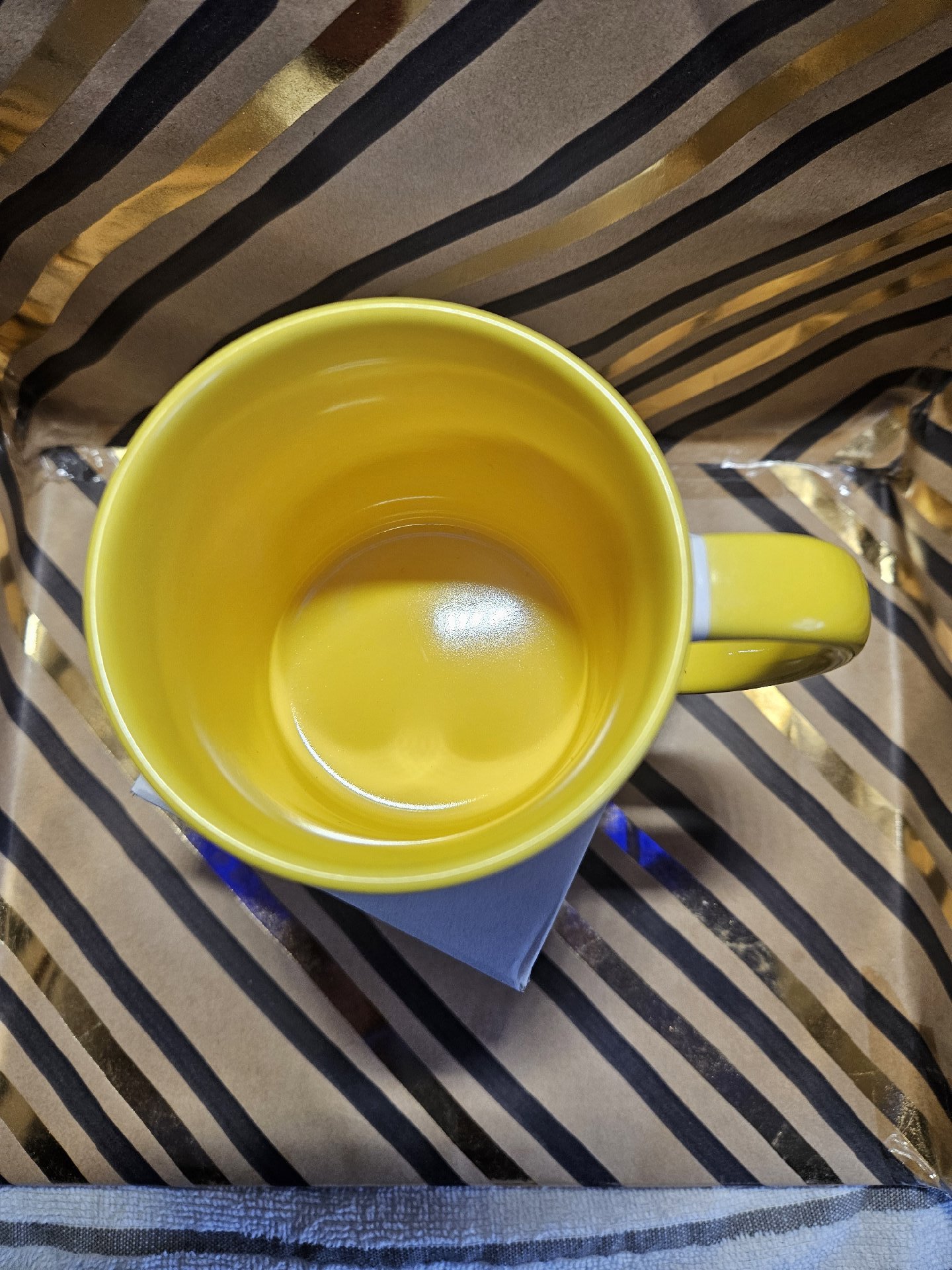 My Face Said What I Said Printed Ceramic Mug with Yellow Handle, Unbranded, One Size, New condition — preloved on SilentSale®