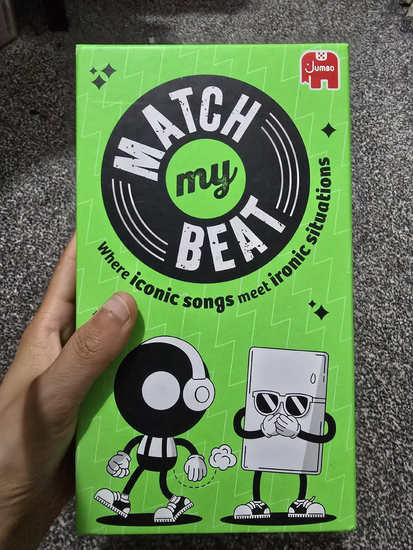 Match My Beat Card Game by Jumbo, Jumbo, One Size, New condition — preloved on SilentSale®