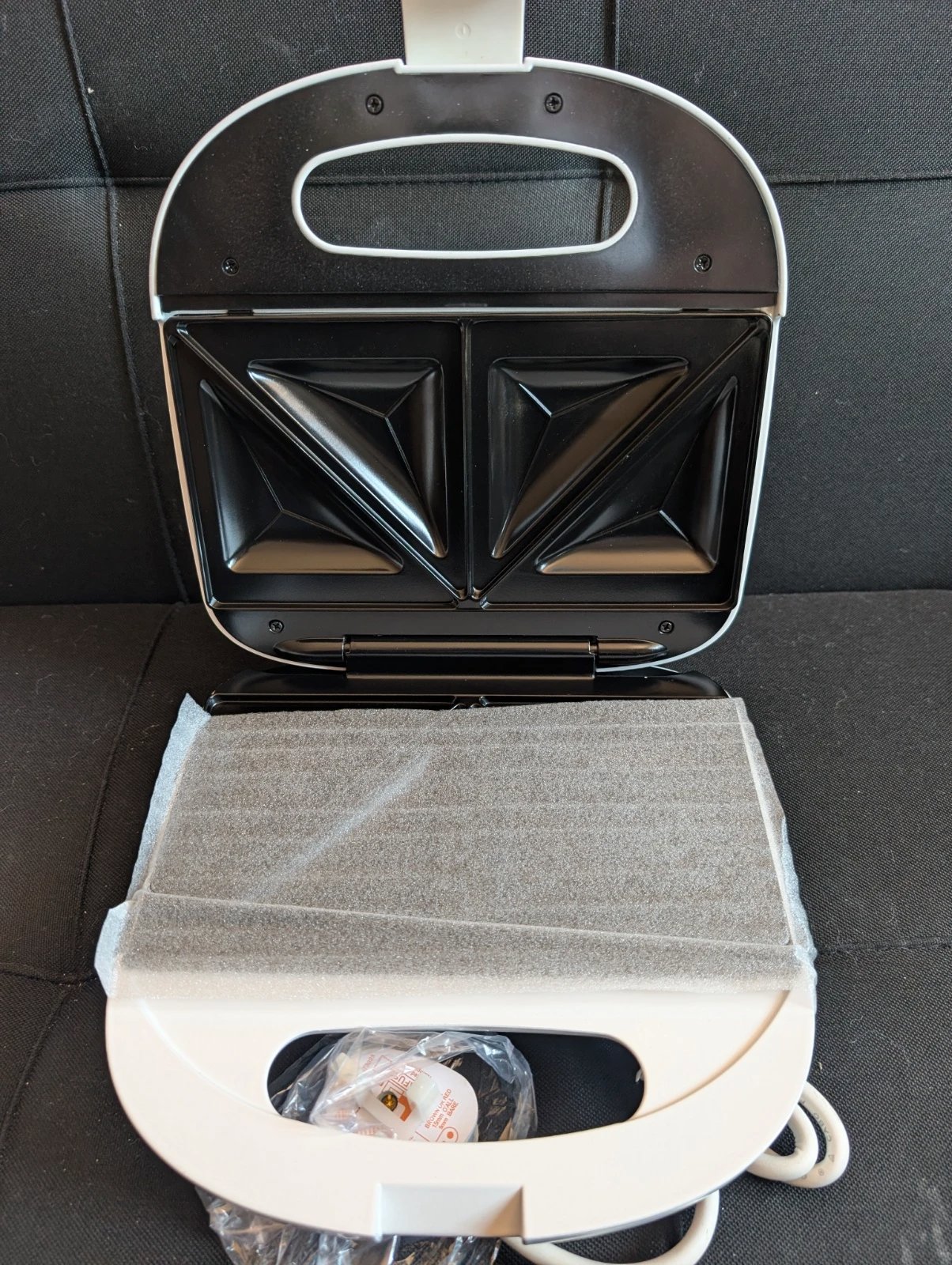Ambiano 2 slice sandwich toaster panini press electric deep fill toastie maker, Ambiano, Medium, New condition — preloved on SilentSale®