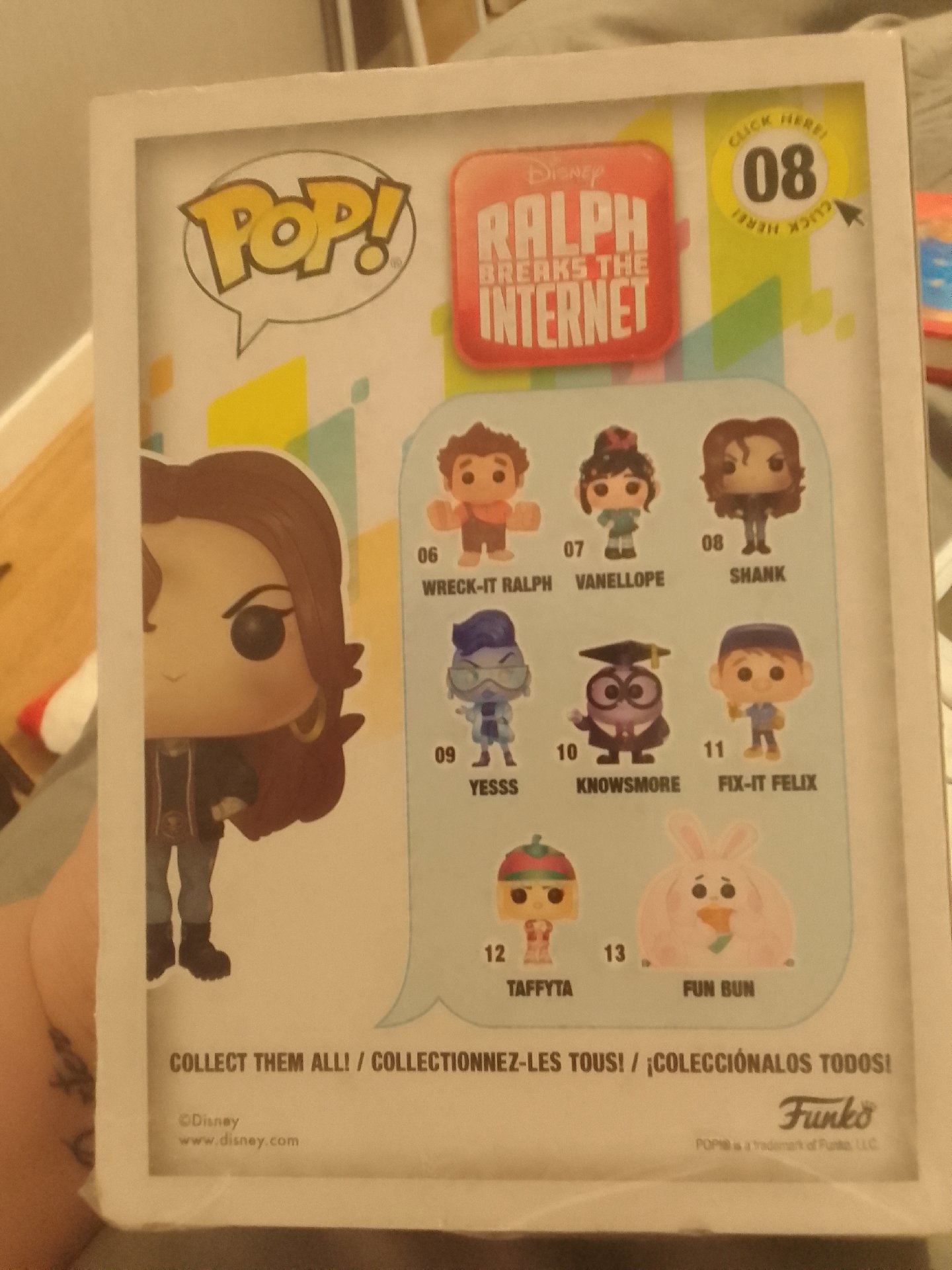 Funko Pop! Shank Vinyl Figure 08gun, Funko Pop, Small, Good condition — preloved on SilentSale®
