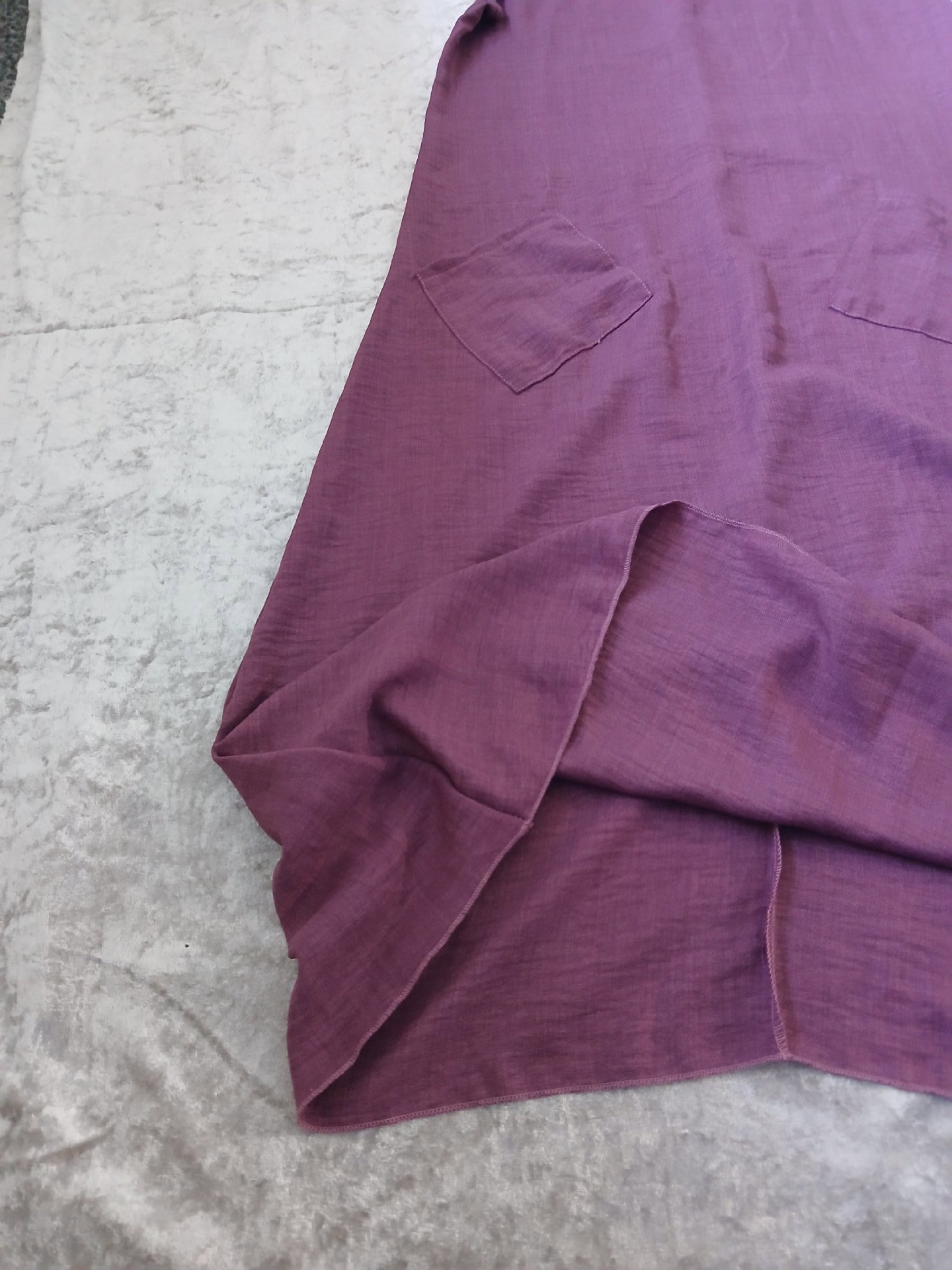 Plum Sleeveless Maxi Dress Size S — Whaleco, whaleco, S, Excellent condition — preloved on SilentSale®