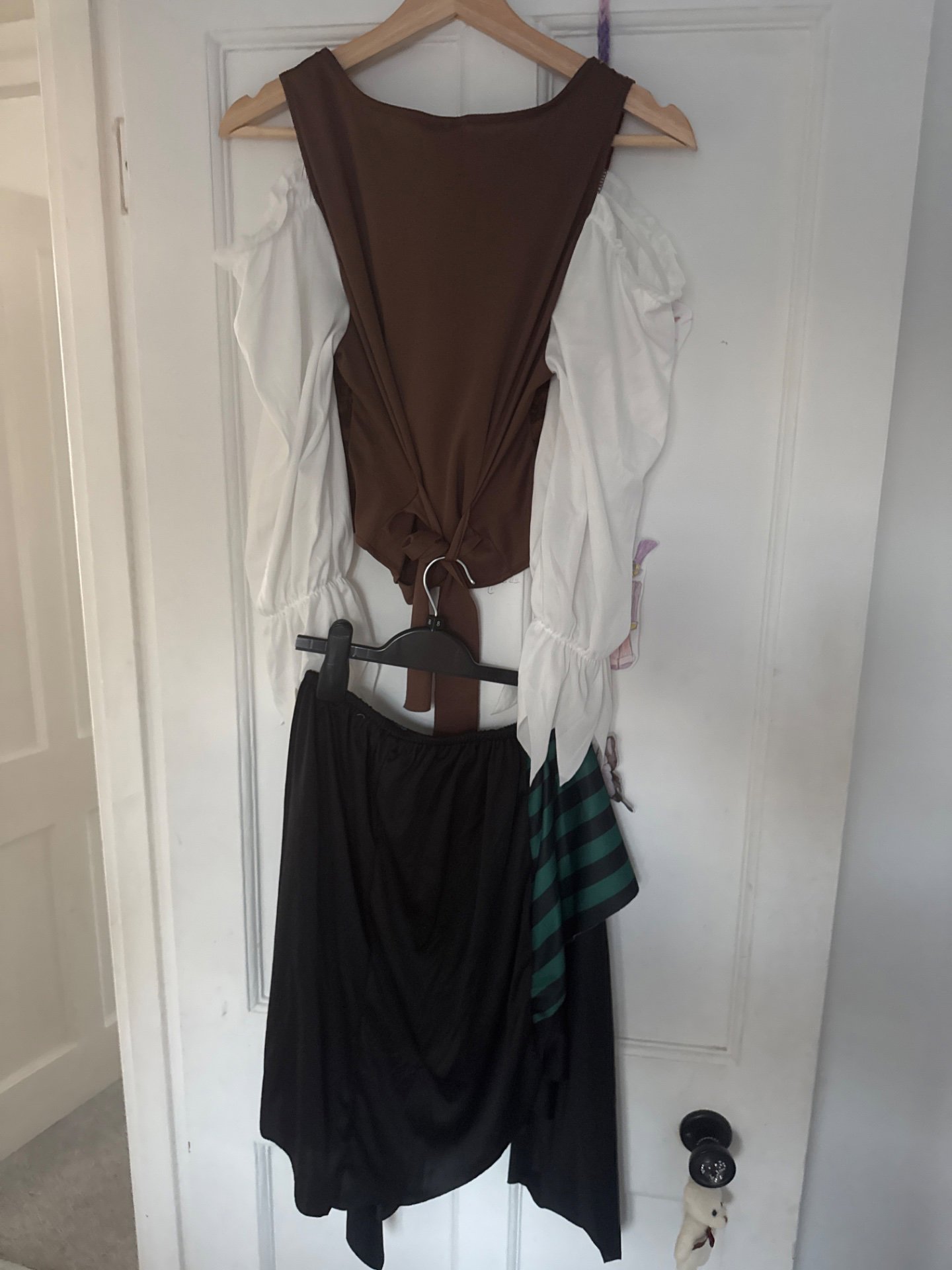 Pirate Costume Dress with Corset and Headband, Wicked Costumes, XS, Excellent condition — preloved on SilentSale®
