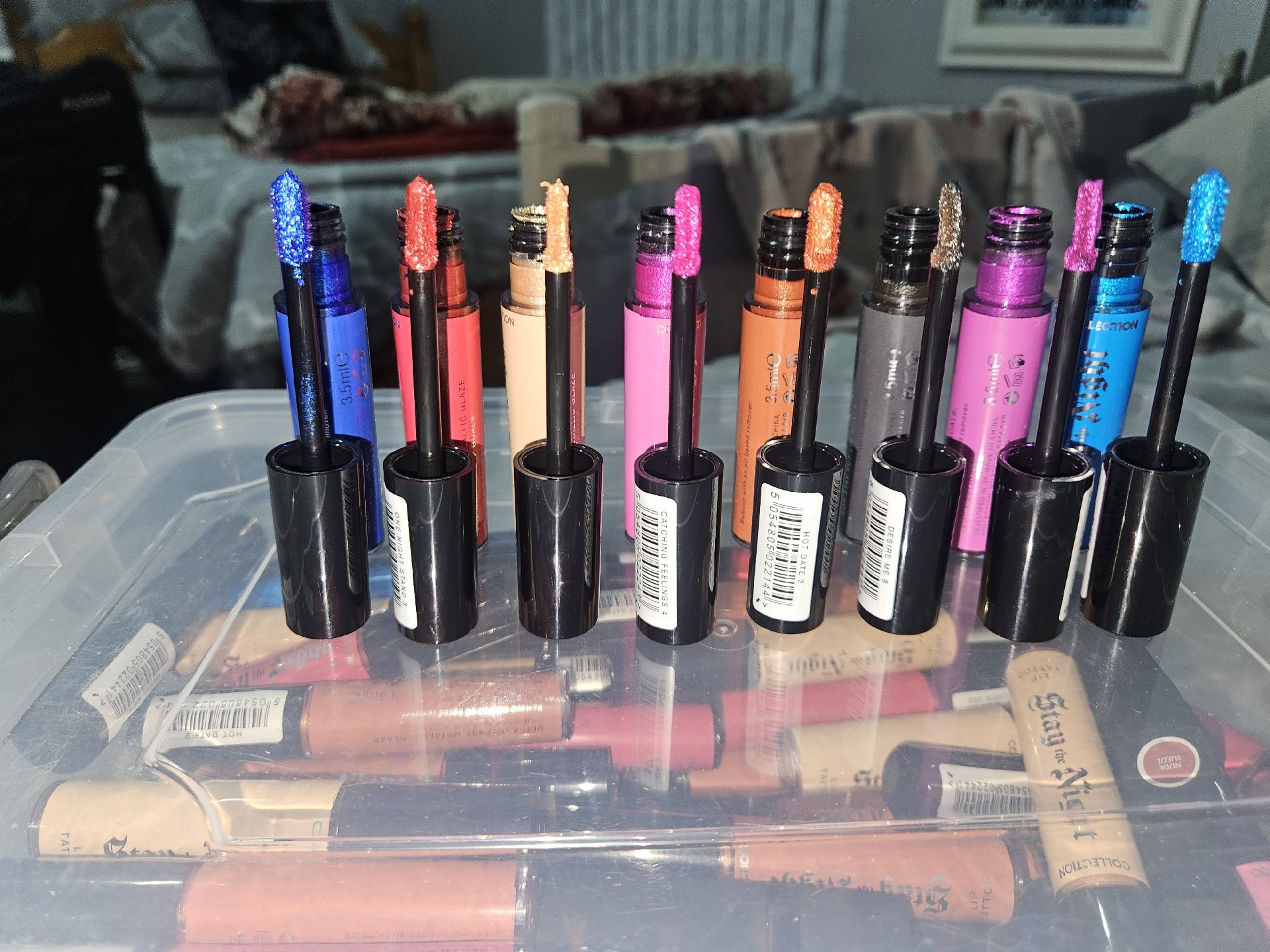 Collection Stay All Night Lip Tattoo x 8Liquid Lipsticks Set, Collection, 3.5 ml, Good condition — preloved on SilentSale®