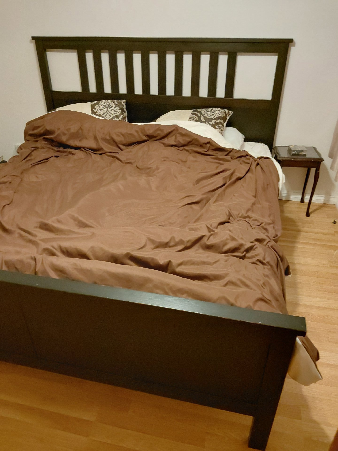 Superking hernes IKEA bed , IKEA, Super King, Good condition — preloved on SilentSale®