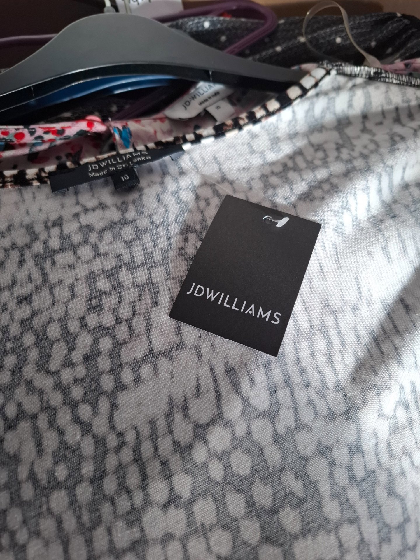 Natural Print T Shirt Dress FH856, JD Williams, 10, New condition — preloved on SilentSale®
