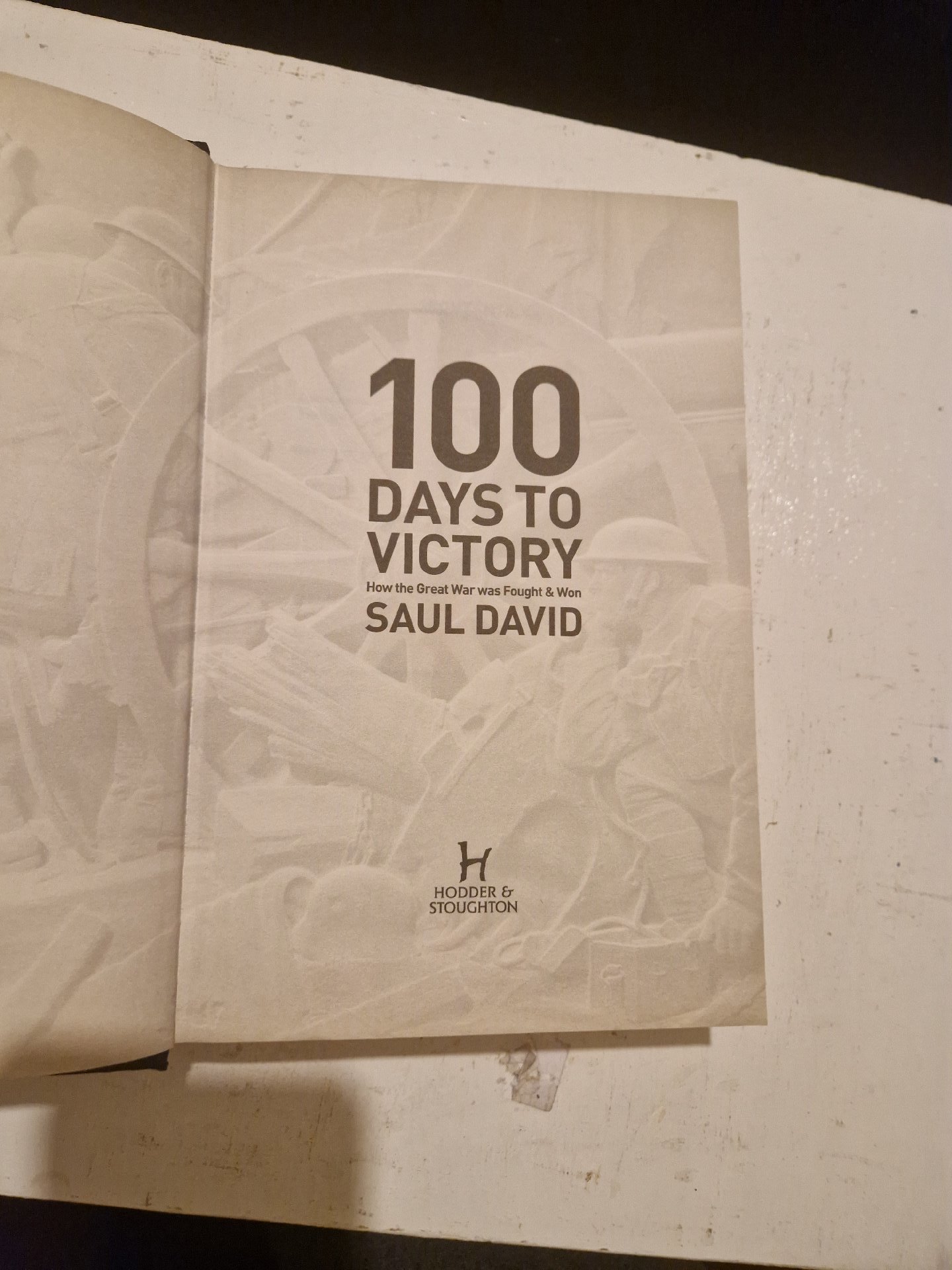 100 Days to Victory by Saul David, Unbranded, Hardback, Excellent condition — preloved on SilentSale®