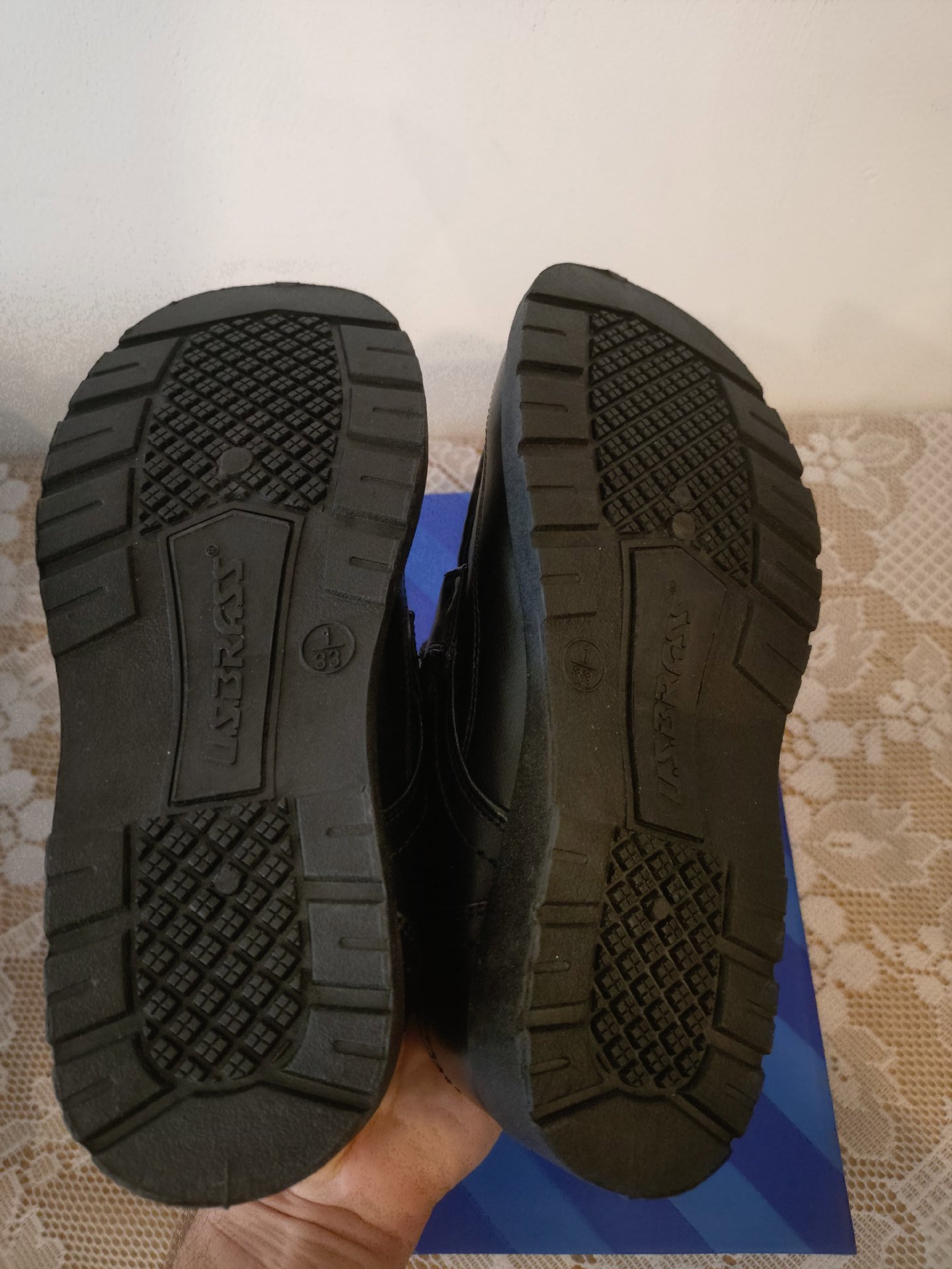 U.S. Brass Black Boat Shoes – UK 1, U.S. Brass, 1 (Senior), New condition — preloved on SilentSale®