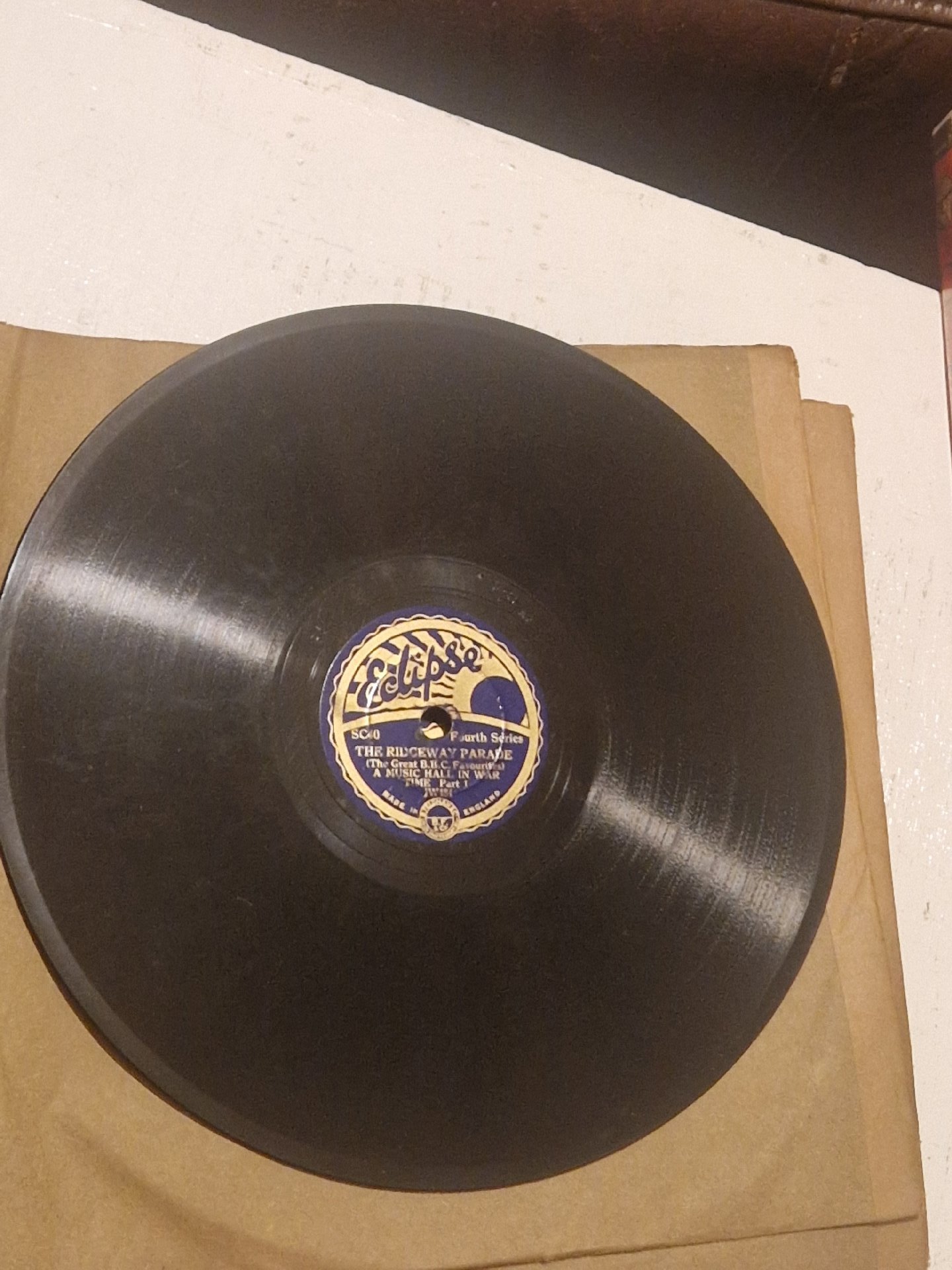 vintage Eclipse 78 RPM gramophone record storage album binder, Vintage, One Size, New condition — preloved on SilentSale®