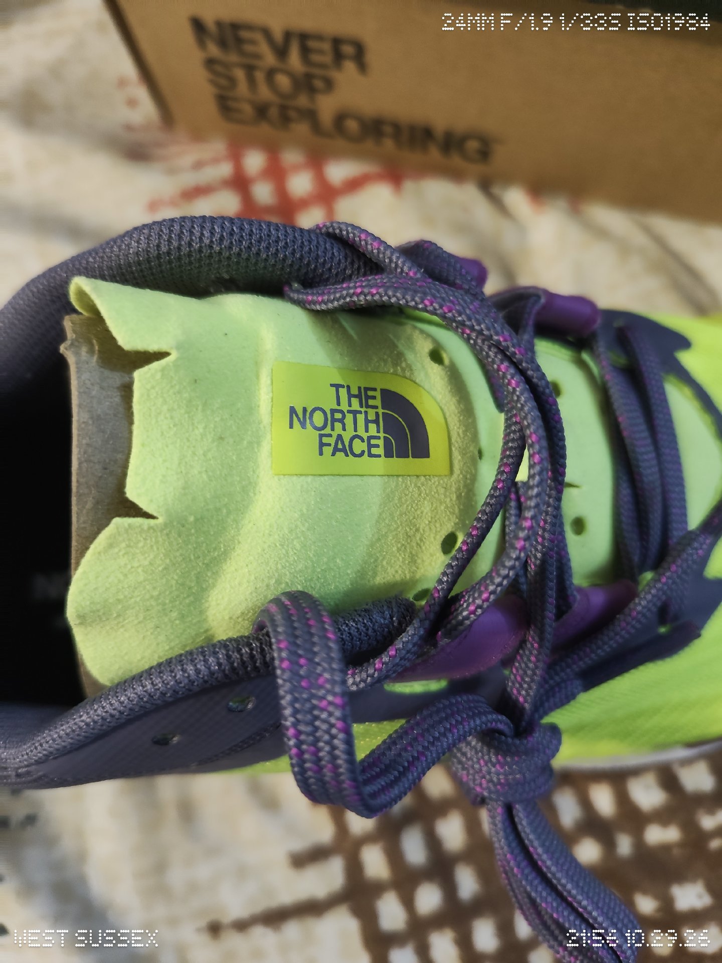 The North Face Yellow and Purple Trainers, The North Face, 4.5, Excellent condition — preloved on SilentSale®
