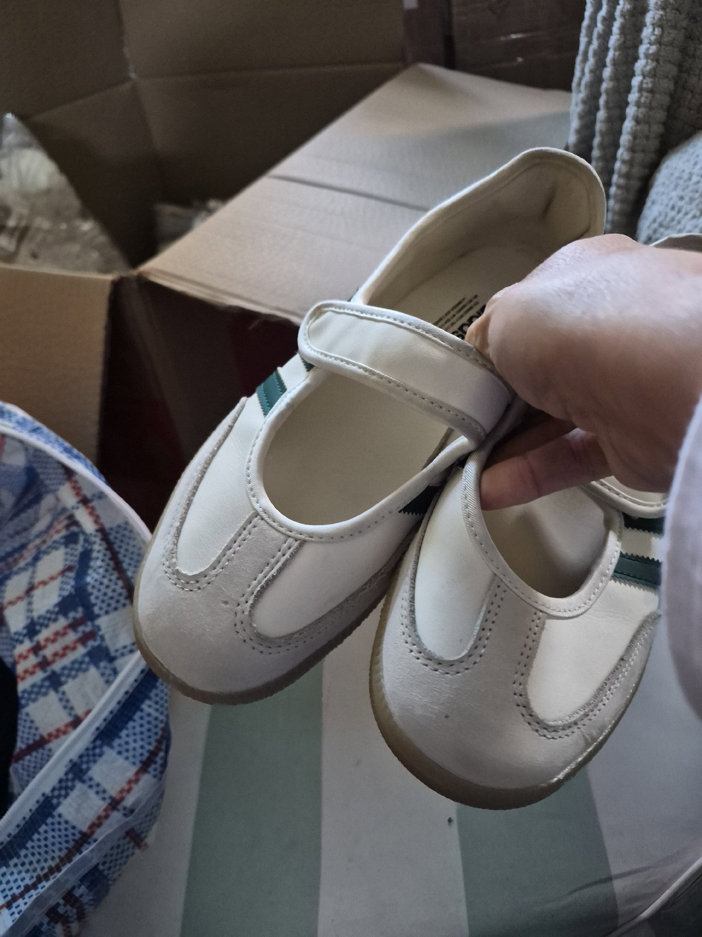 Adidas White Mary Jane Style Trainers – UK 5.5, Adidas, 5.5, New condition — preloved on SilentSale®