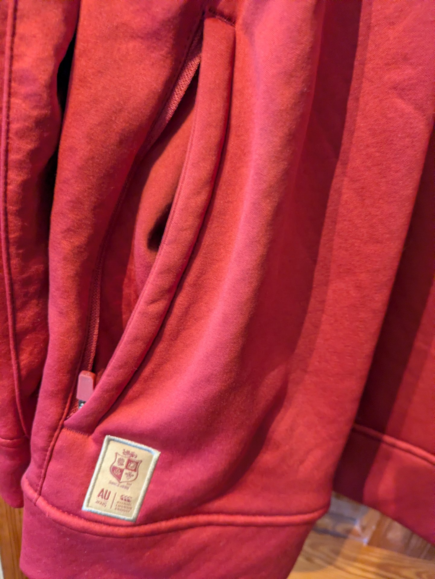 Canterbury Red British & Irish Lions Rugby Sweatshirt – XXXL, Canterbury, XXXL, Excellent condition — preloved on SilentSale®